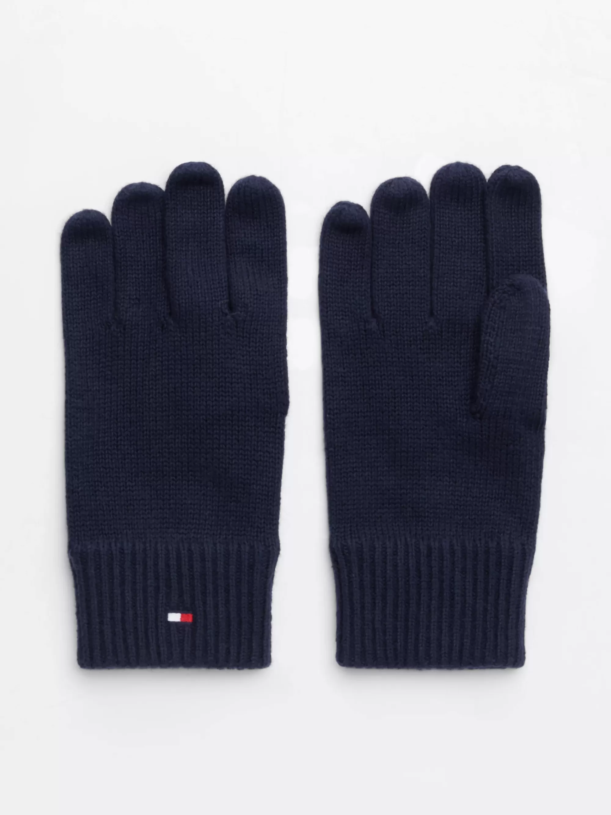 Mutsen, Handschoenen & Sjaals*Tommy Hilfiger Set Van Beanie En Handschoenen Met Kasjmier SPACE BLUE