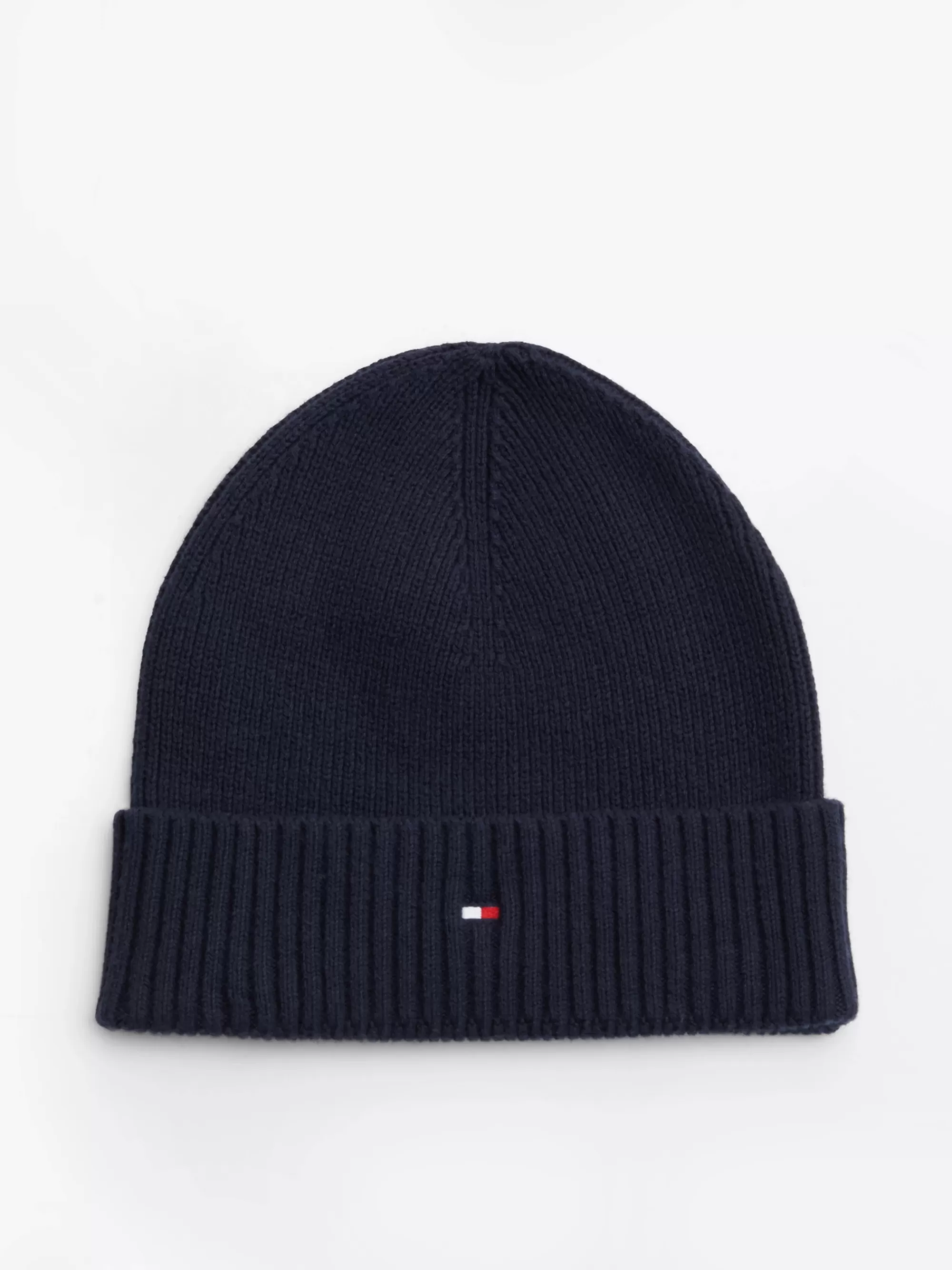 Mutsen, Handschoenen & Sjaals*Tommy Hilfiger Set Van Beanie En Sjaal Met Hilfiger-vlag SPACE BLUE