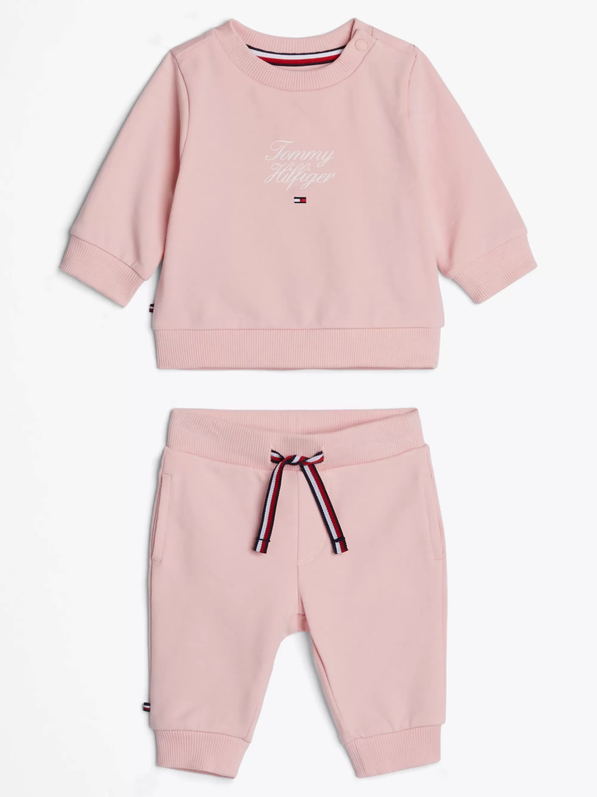 Meisjes | Jongens*Tommy Hilfiger Set Van Jogger En Sweatshirt Met Logo SOFT ROSE