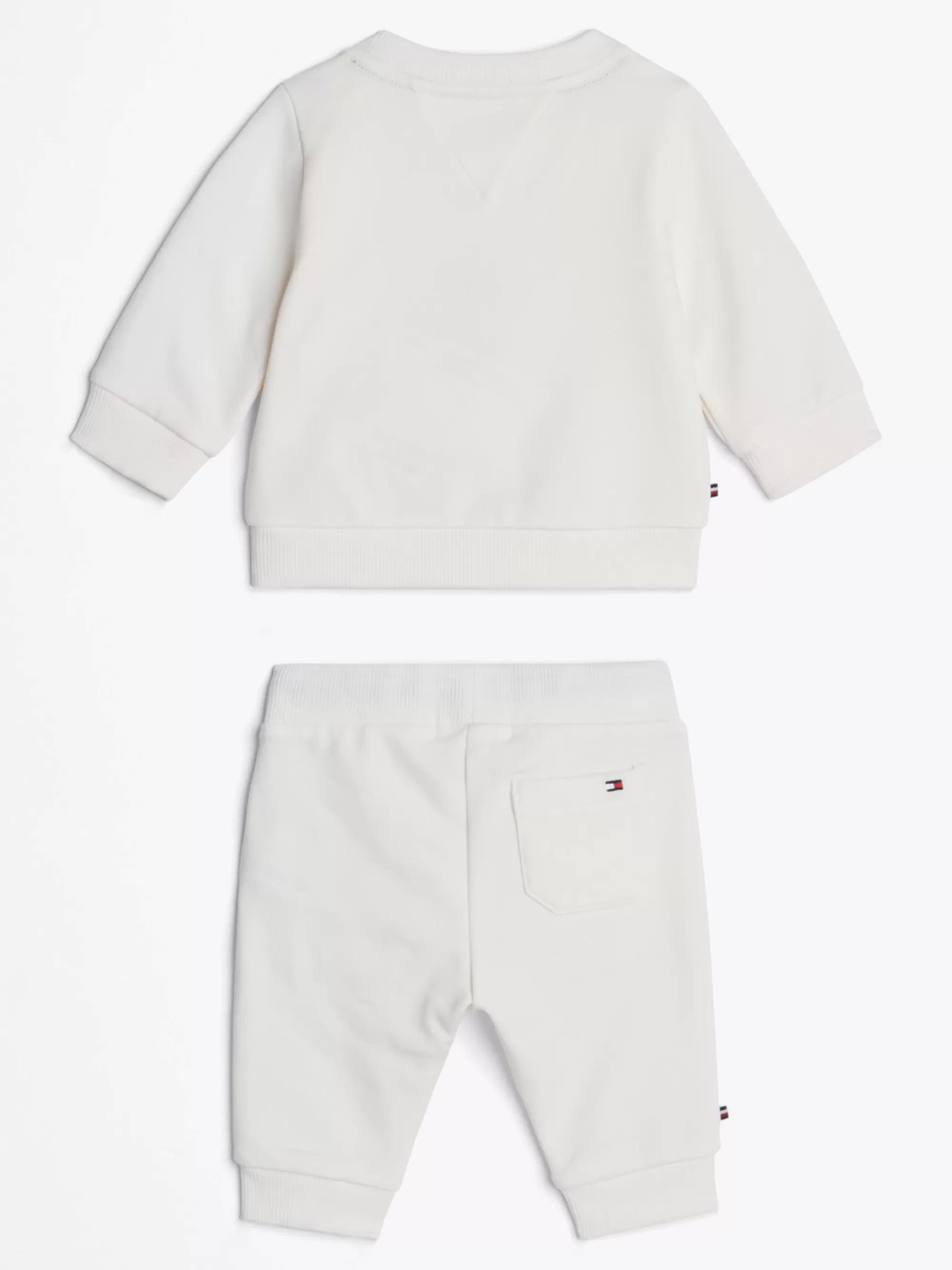 Meisjes | Jongens*Tommy Hilfiger Set Van Jogger En Sweatshirt Met Logo ANCIENT WHITE
