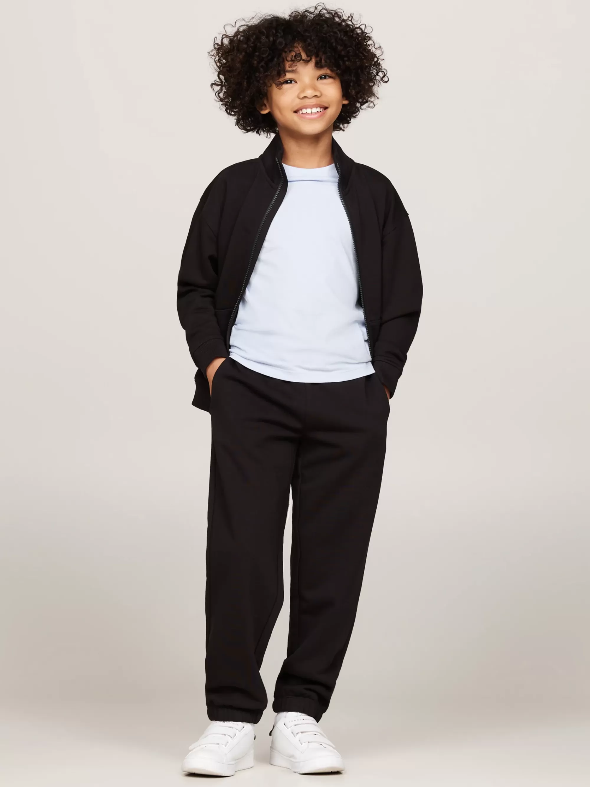 Ondergoed & Sokken | Underwear & Socks*Tommy Hilfiger Set Van Sweatshirt Met Rits En Jogger BLACK