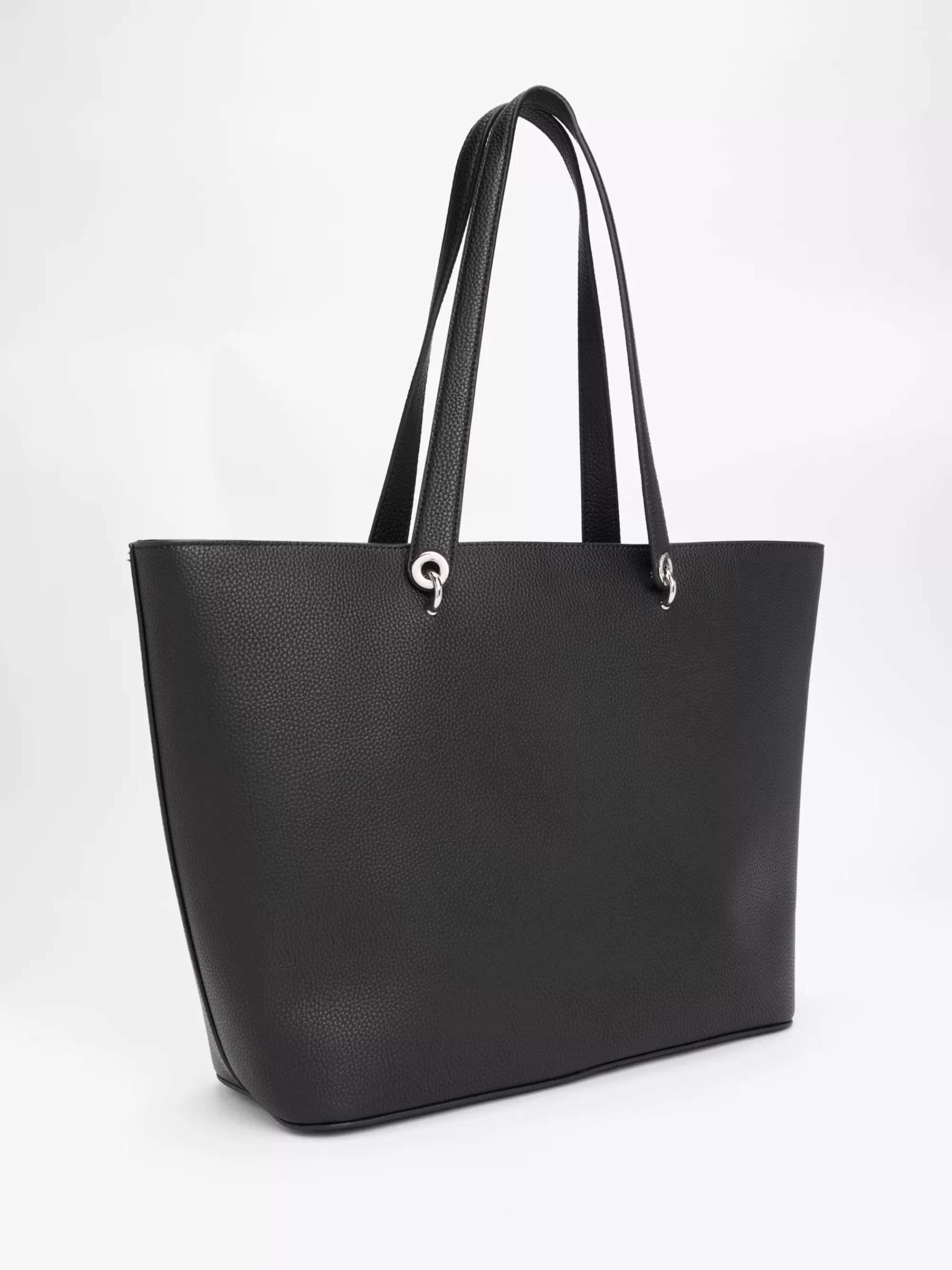 Shoppers*Tommy Hilfiger Shopper Met TH-embleem BLACK