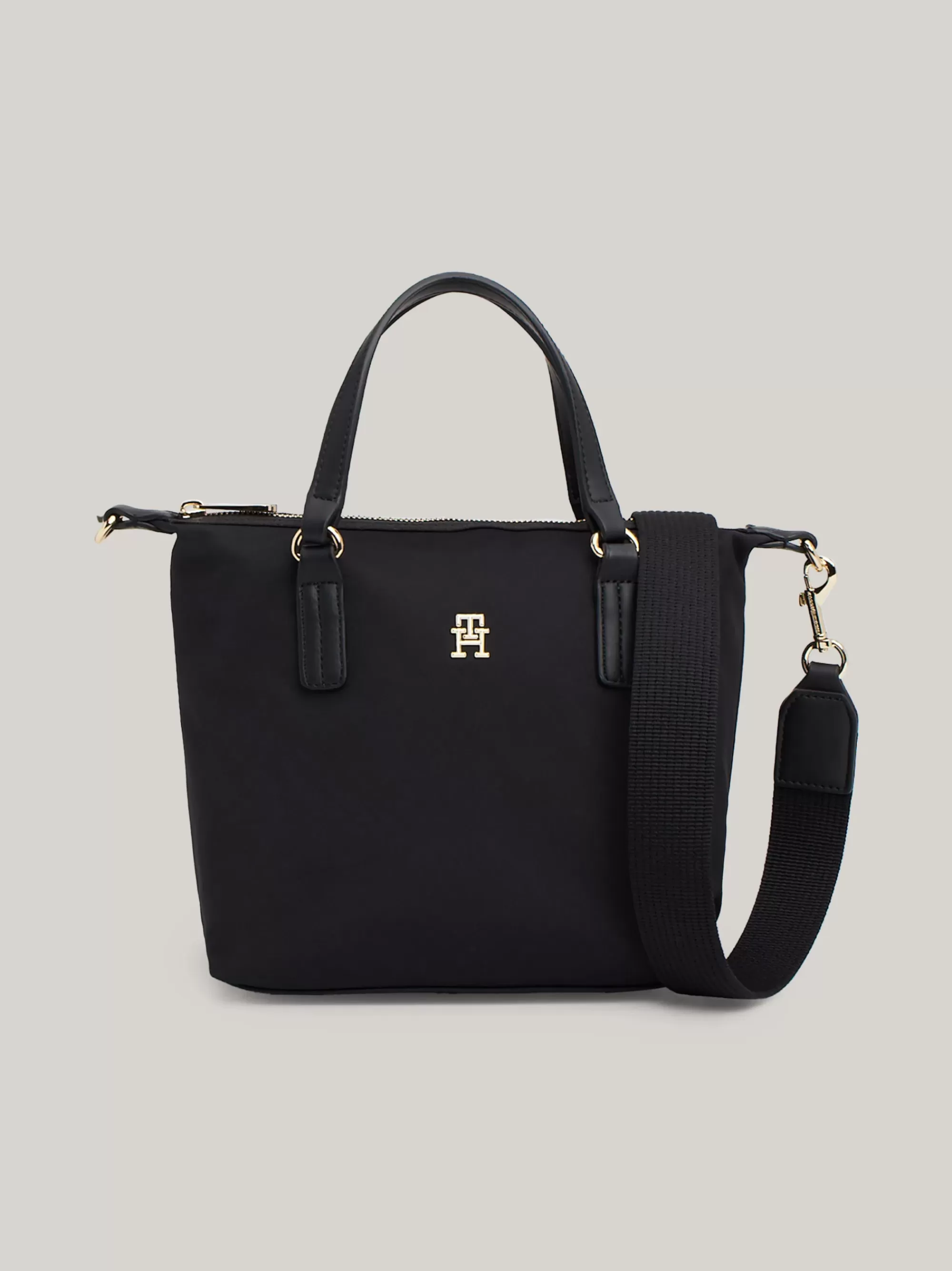 Shoppers*Tommy Hilfiger Shopper Met TH-monogram BLACK