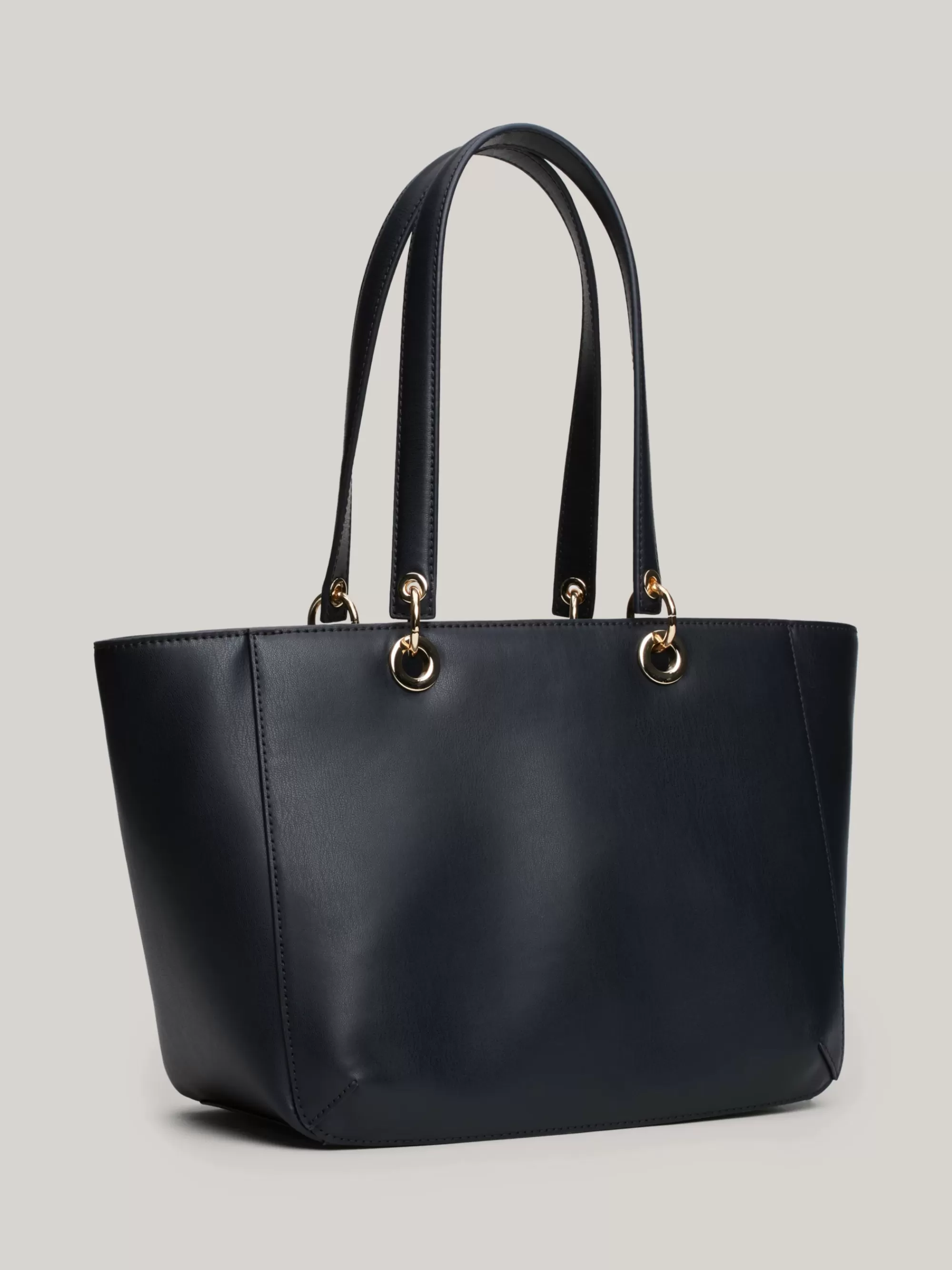 Shoppers*Tommy Hilfiger Shopper Met TH-monogram En Signature-streep SPACE BLUE