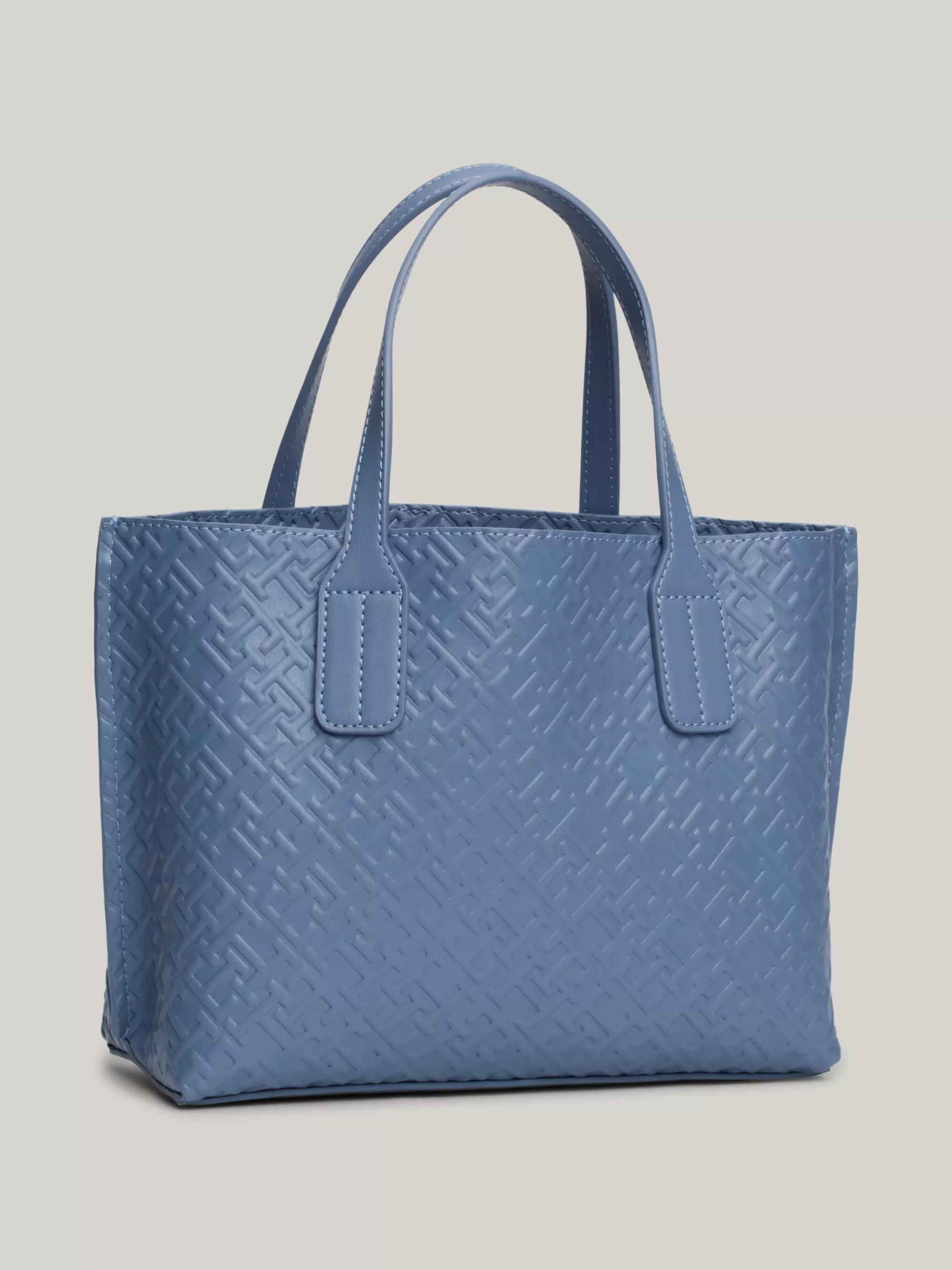 Shoppers*Tommy Hilfiger Shopper Met TH-monogram In Reliëf FADED INK