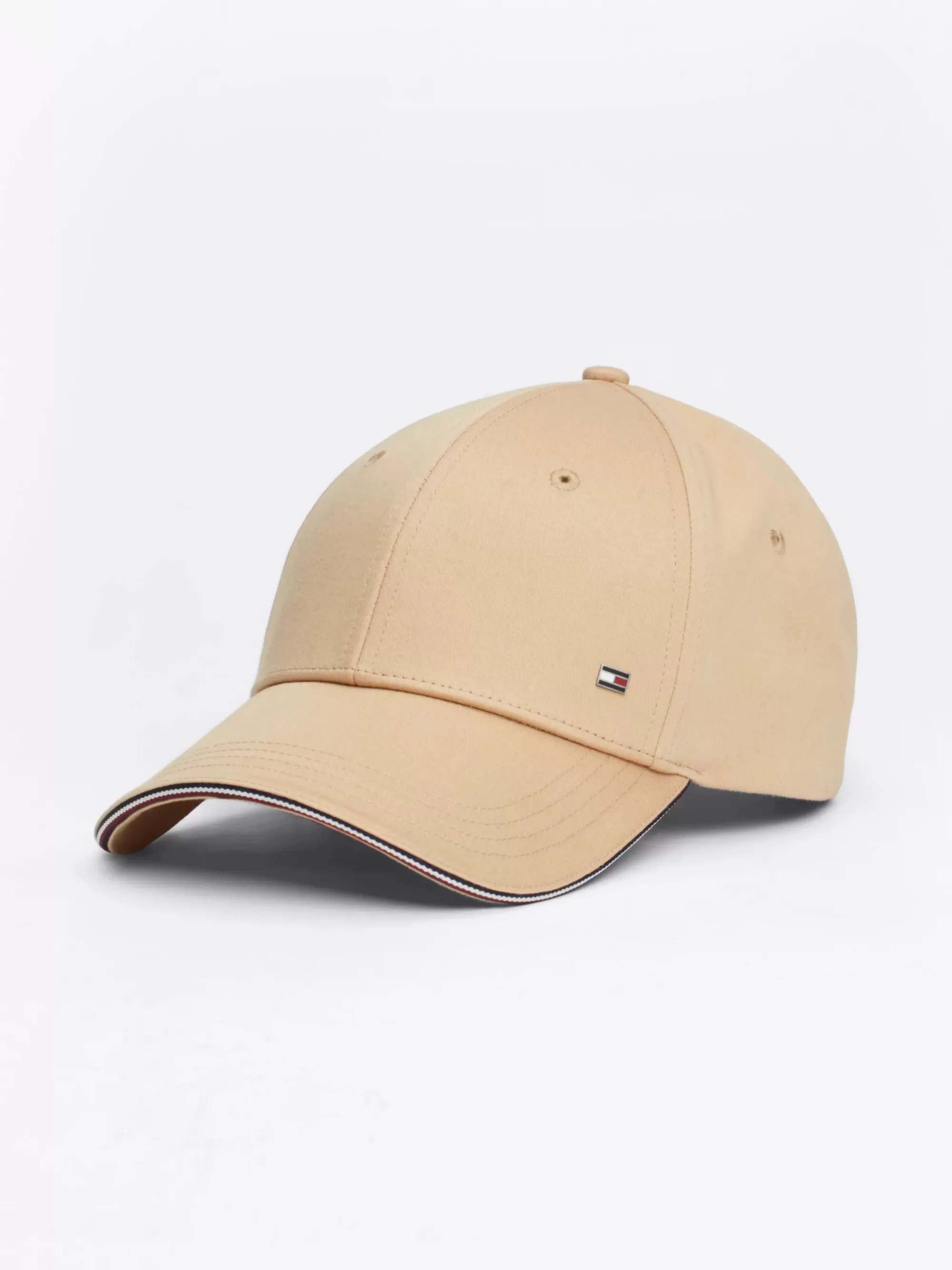 Petten | Mutsen, Handschoenen & Sjaals*Tommy Hilfiger Signature 6-panel Baseballpet CLASSIC KHAKI