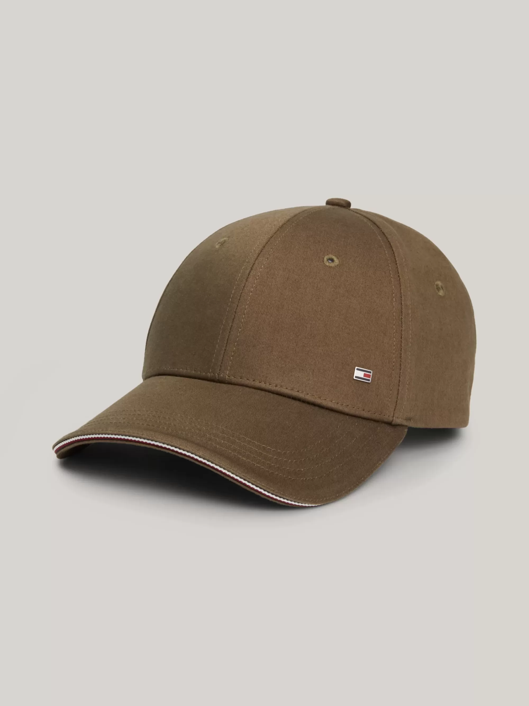 Petten | Mutsen, Handschoenen & Sjaals*Tommy Hilfiger Signature 6-panel Baseballpet UTILITY OLIVE