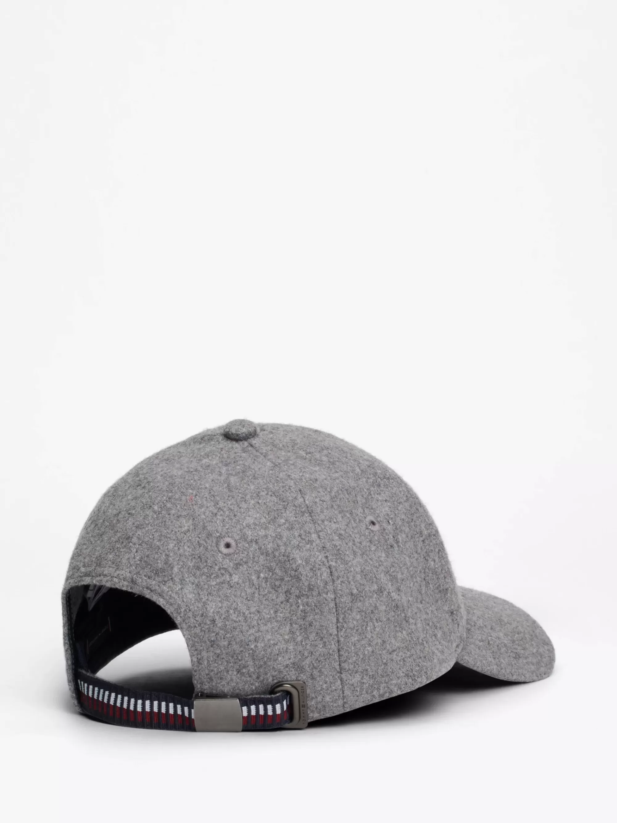 Petten | Mutsen, Handschoenen & Sjaals*Tommy Hilfiger Signature Baseballpet Met Wol MID GREY HEATHER
