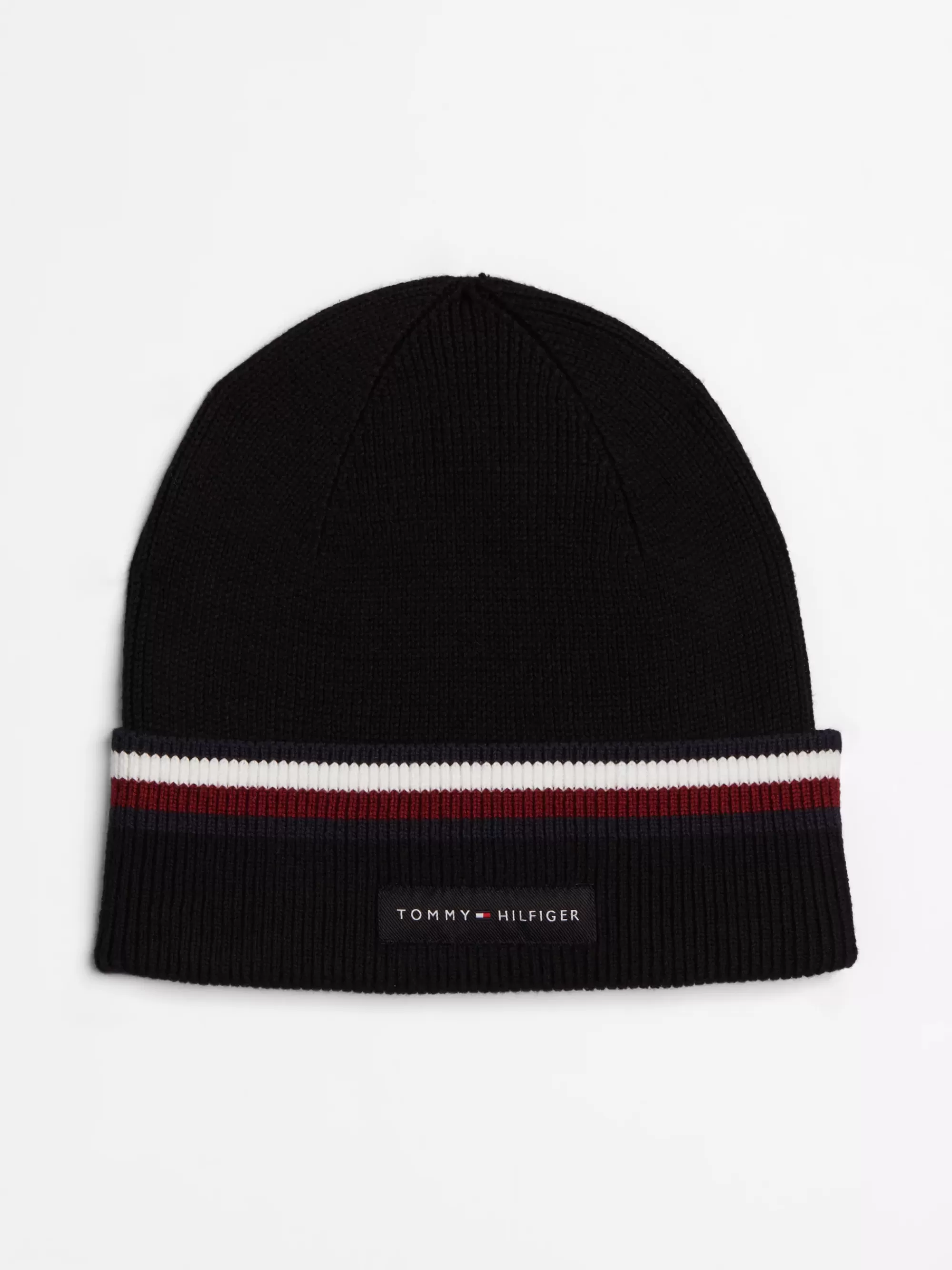 Mutsen | Mutsen, Handschoenen & Sjaals*Tommy Hilfiger Signature Beanie Met Signature-tape BLACK