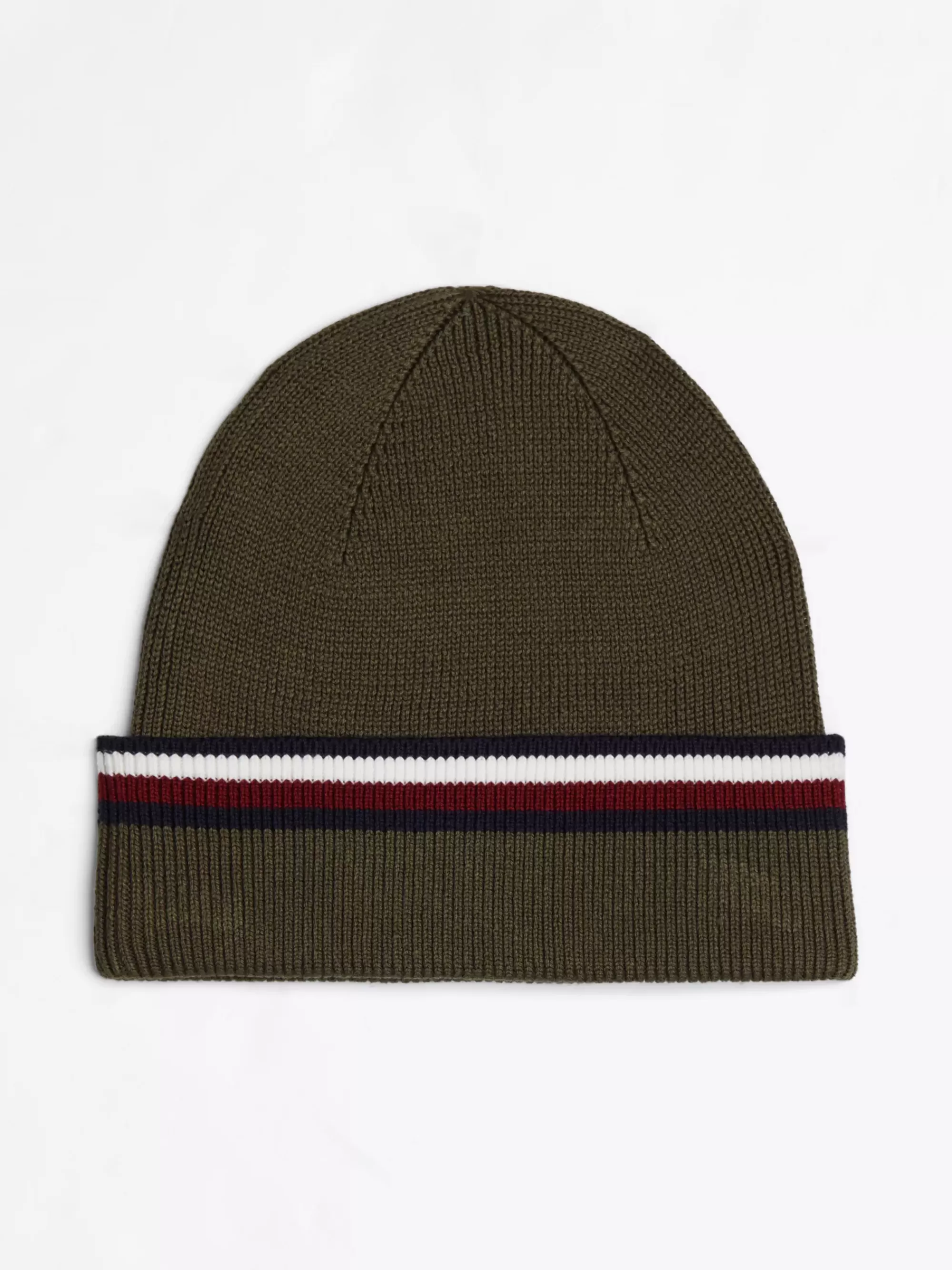 Mutsen | Mutsen, Handschoenen & Sjaals*Tommy Hilfiger Signature Beanie Met Signature-tape ARMY GREEN