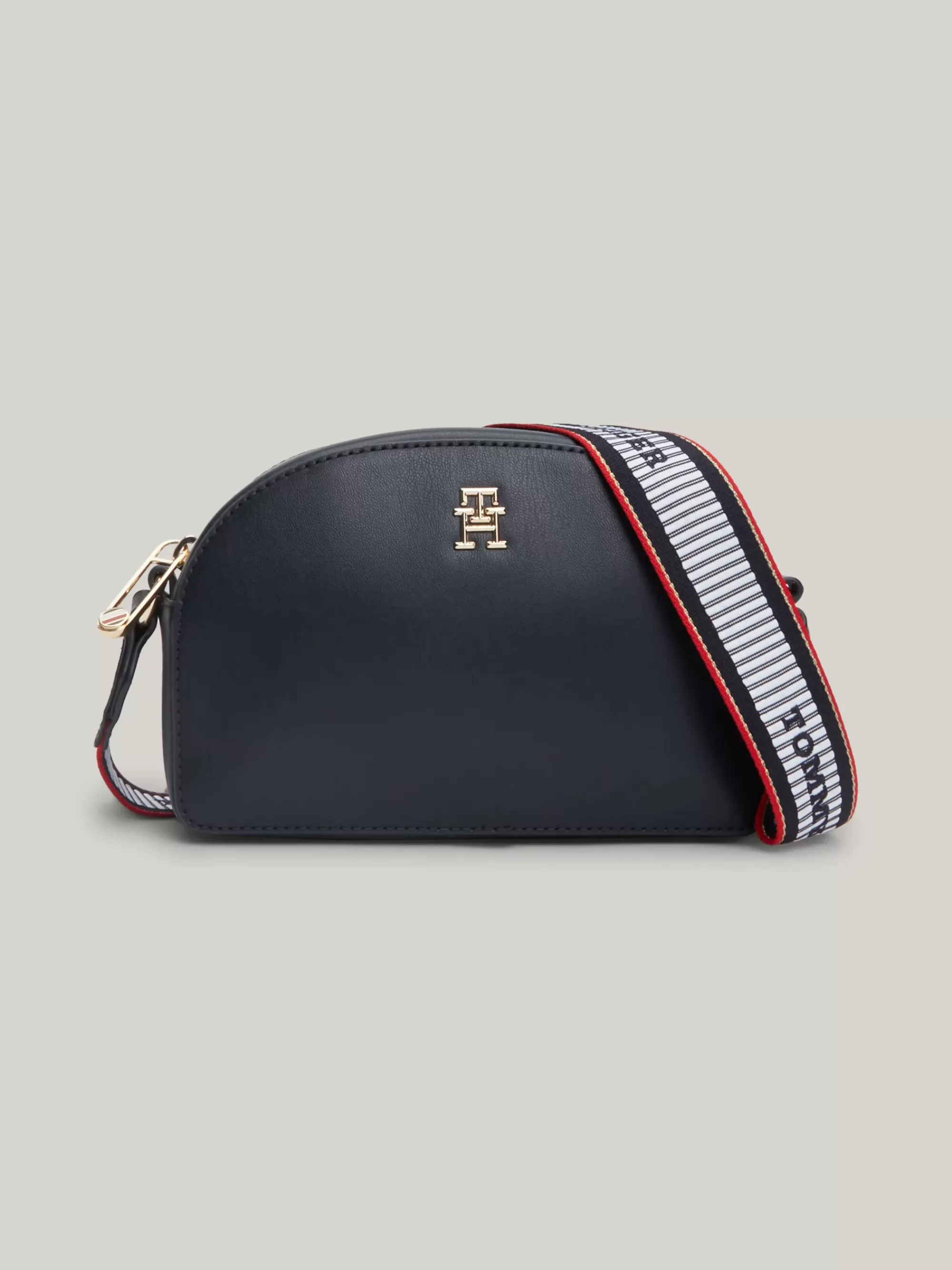 Crossbodytassen*Tommy Hilfiger Signature Cameratas Met Webbing Logoband SPACE BLUE