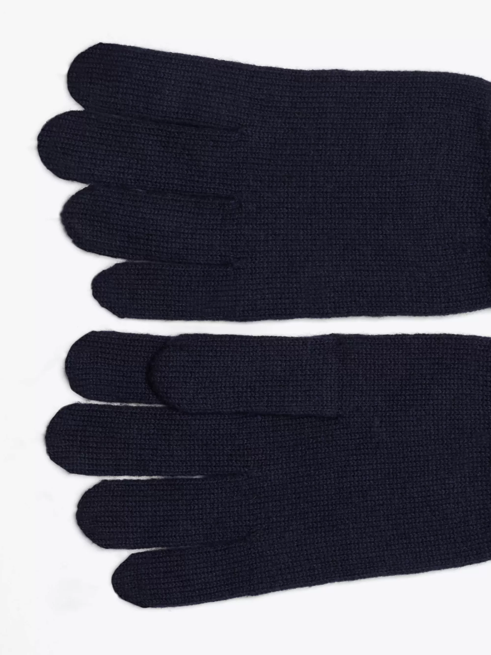 Mutsen, Handschoenen & Sjaals*Tommy Hilfiger Signature Handschoenen Met Wol SPACE BLUE