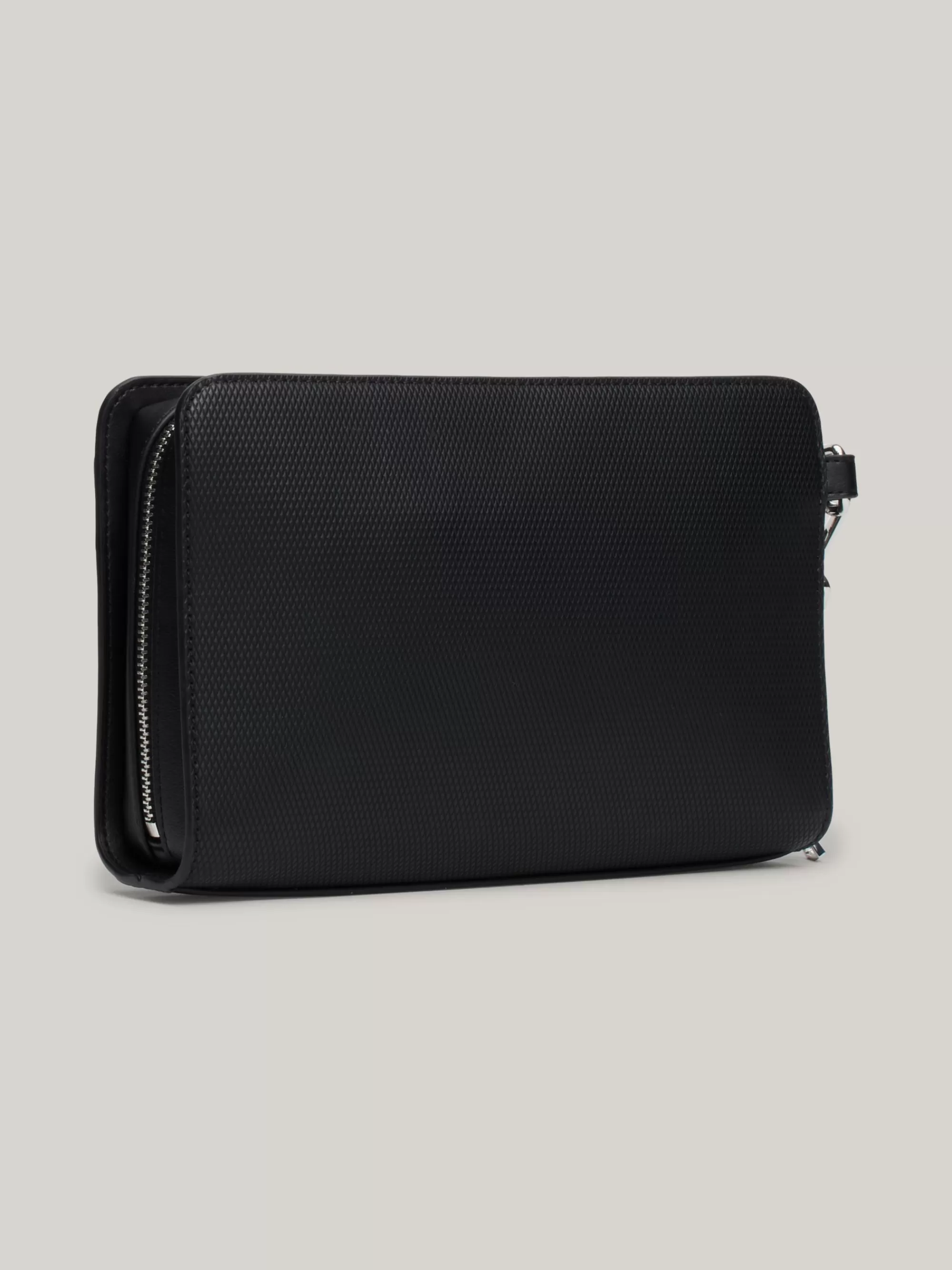 Portemonnees & Sleutelhangers*Tommy Hilfiger Signature Kleine Tas Met Gemengde Texturen BLACK