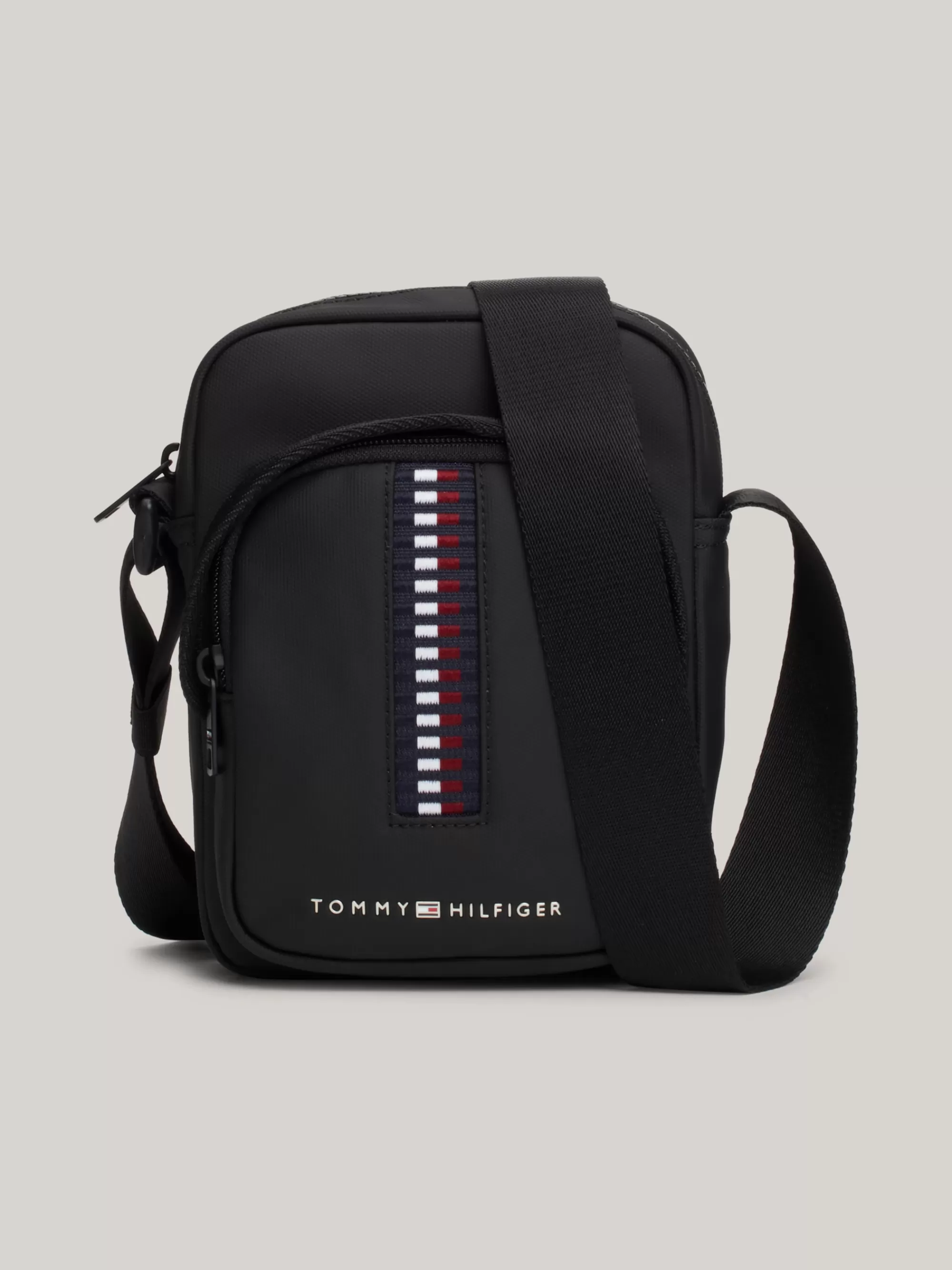 Crossbodytassen*Tommy Hilfiger Signature Reportertas Met Geweven Detail BLACK