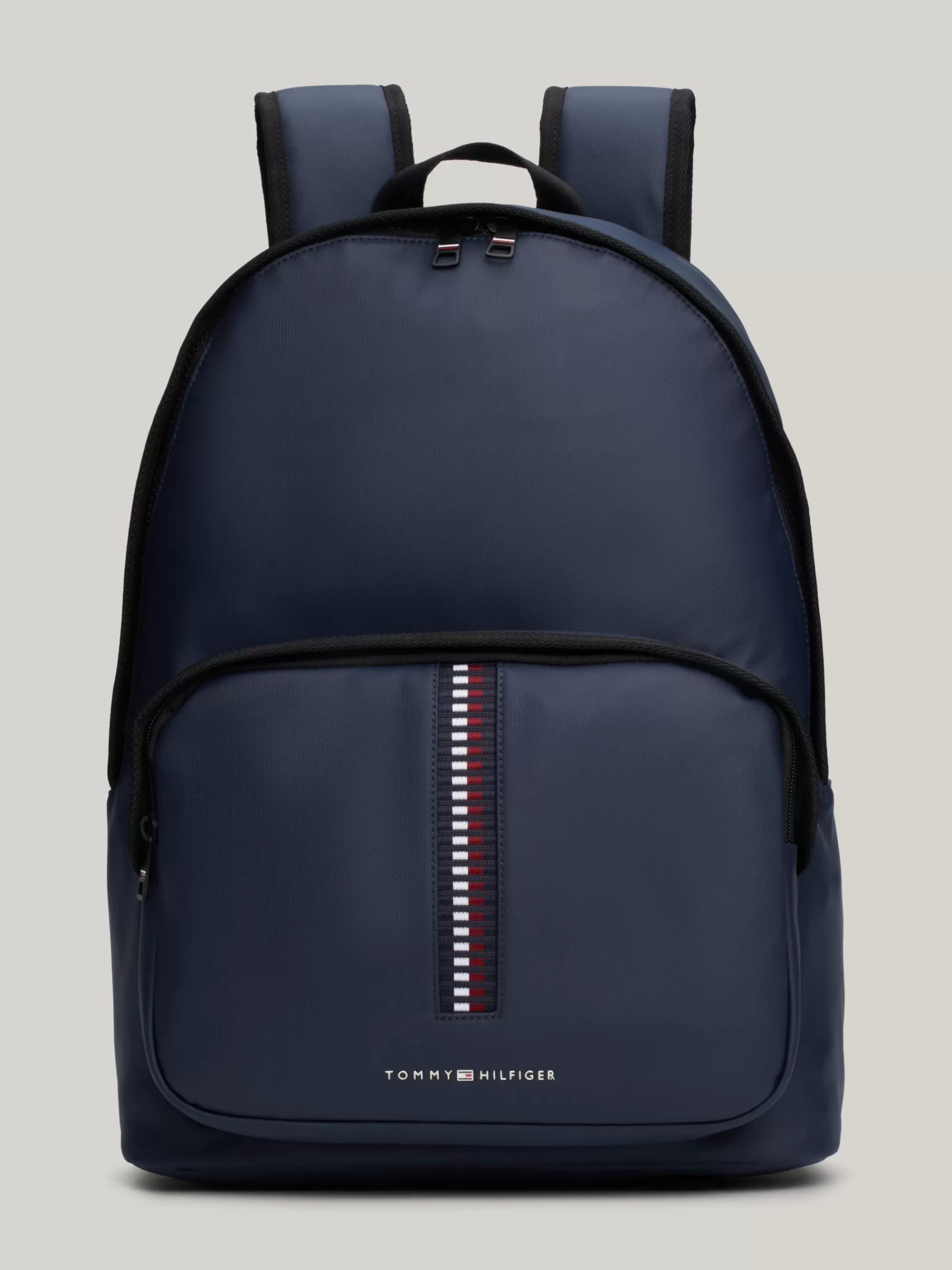 Rugzakken*Tommy Hilfiger Signature Rugzak Met Geweven Detail SPACE BLUE
