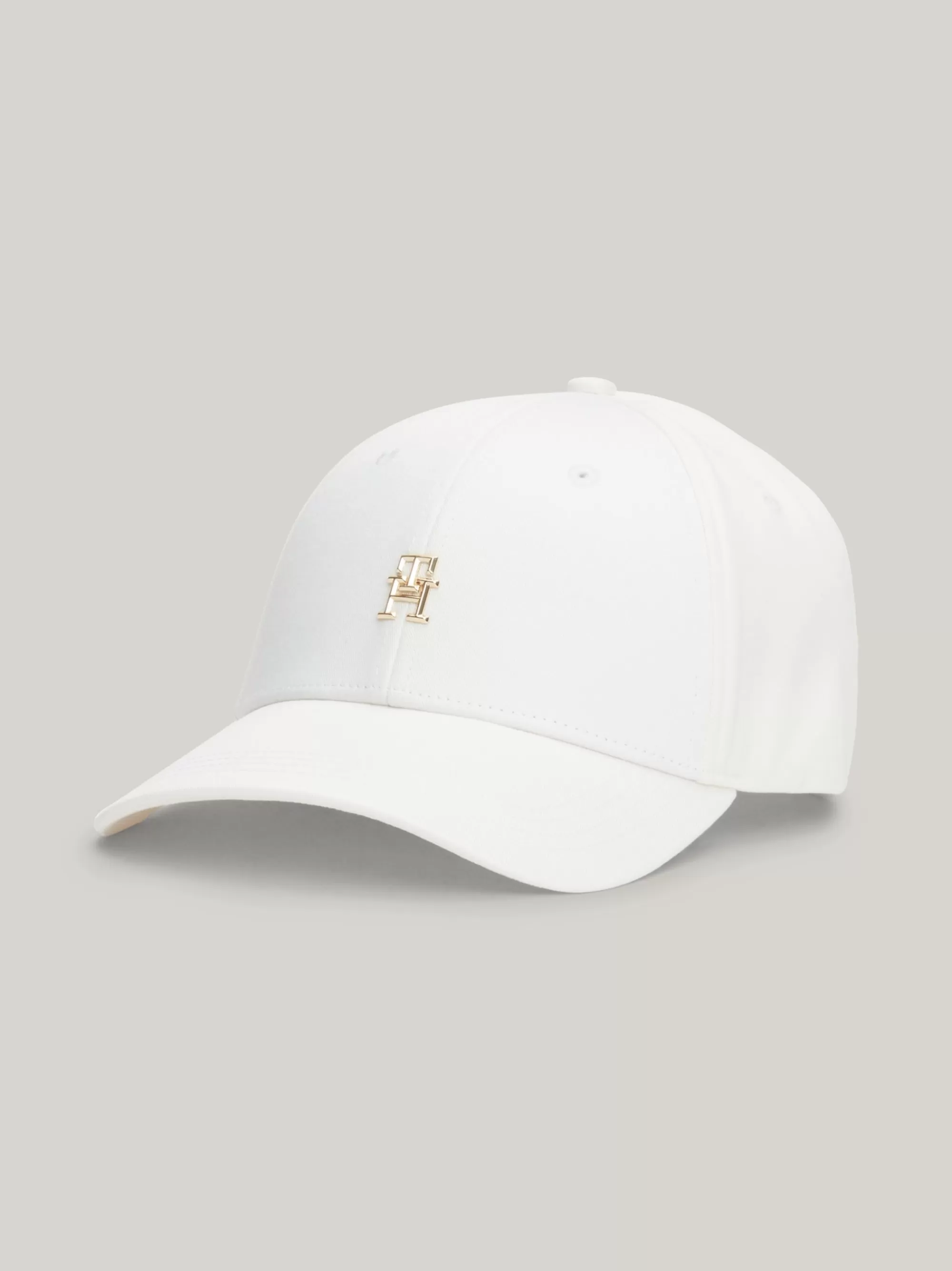 Petten | Mutsen & Sjaals*Tommy Hilfiger Signature TH Monogram Baseballpet ANCIENT WHITE
