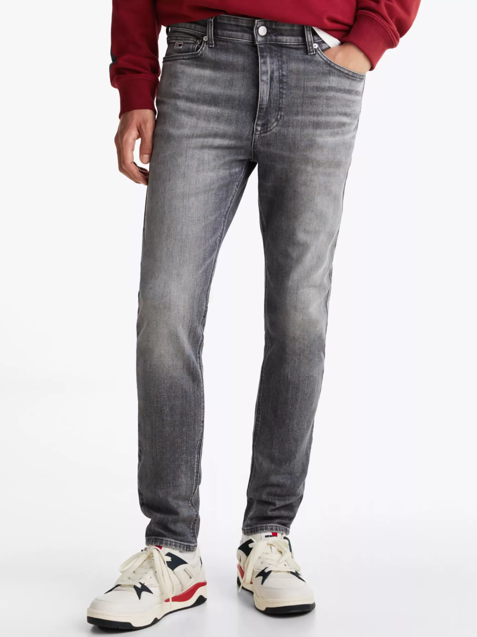 Jeans*Tommy Hilfiger Simon Faded Skinny Jeans DENIM BLACK