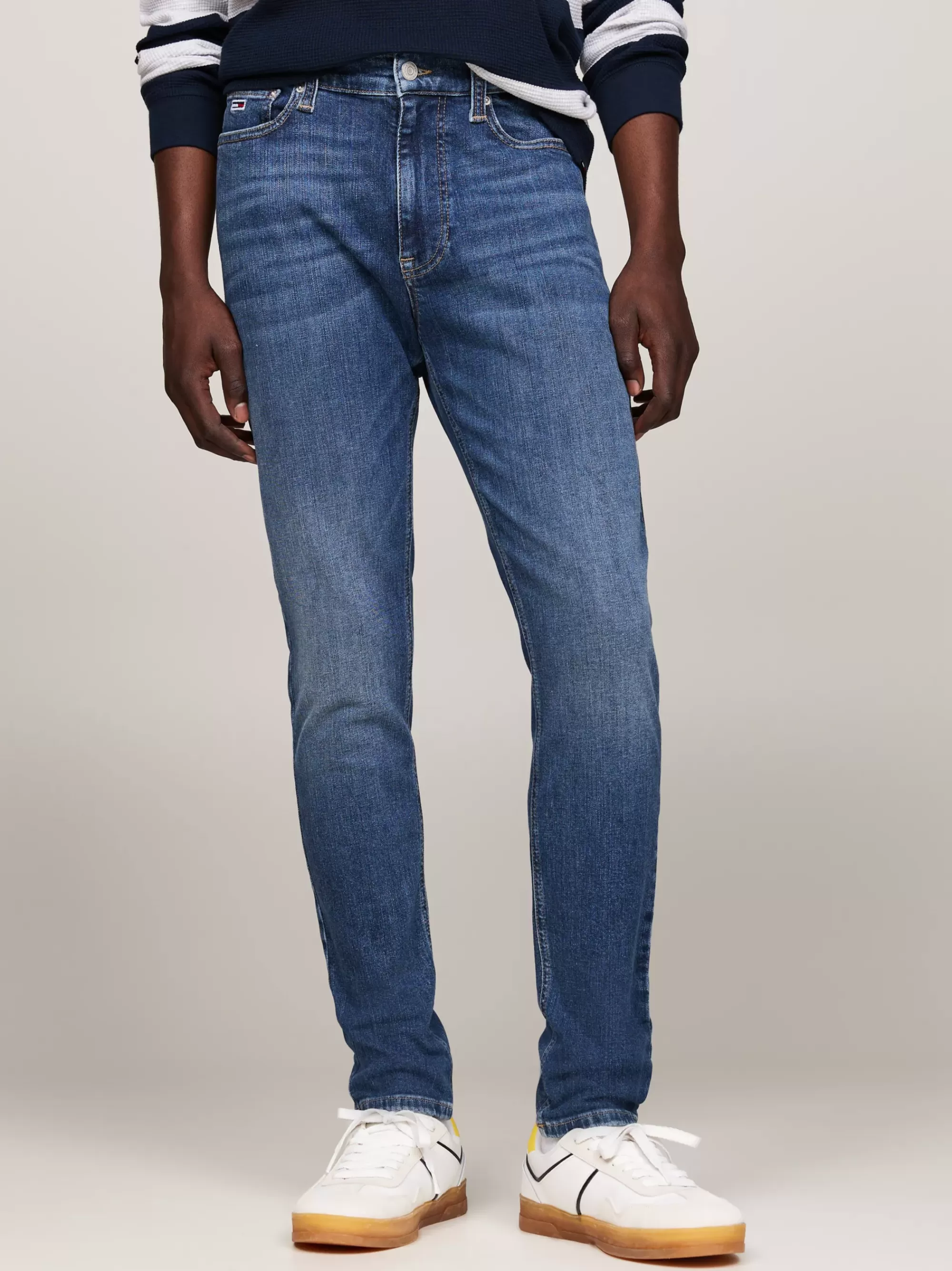 Jeans*Tommy Hilfiger Simon Skinny Jeans Met Fading DENIM DARK