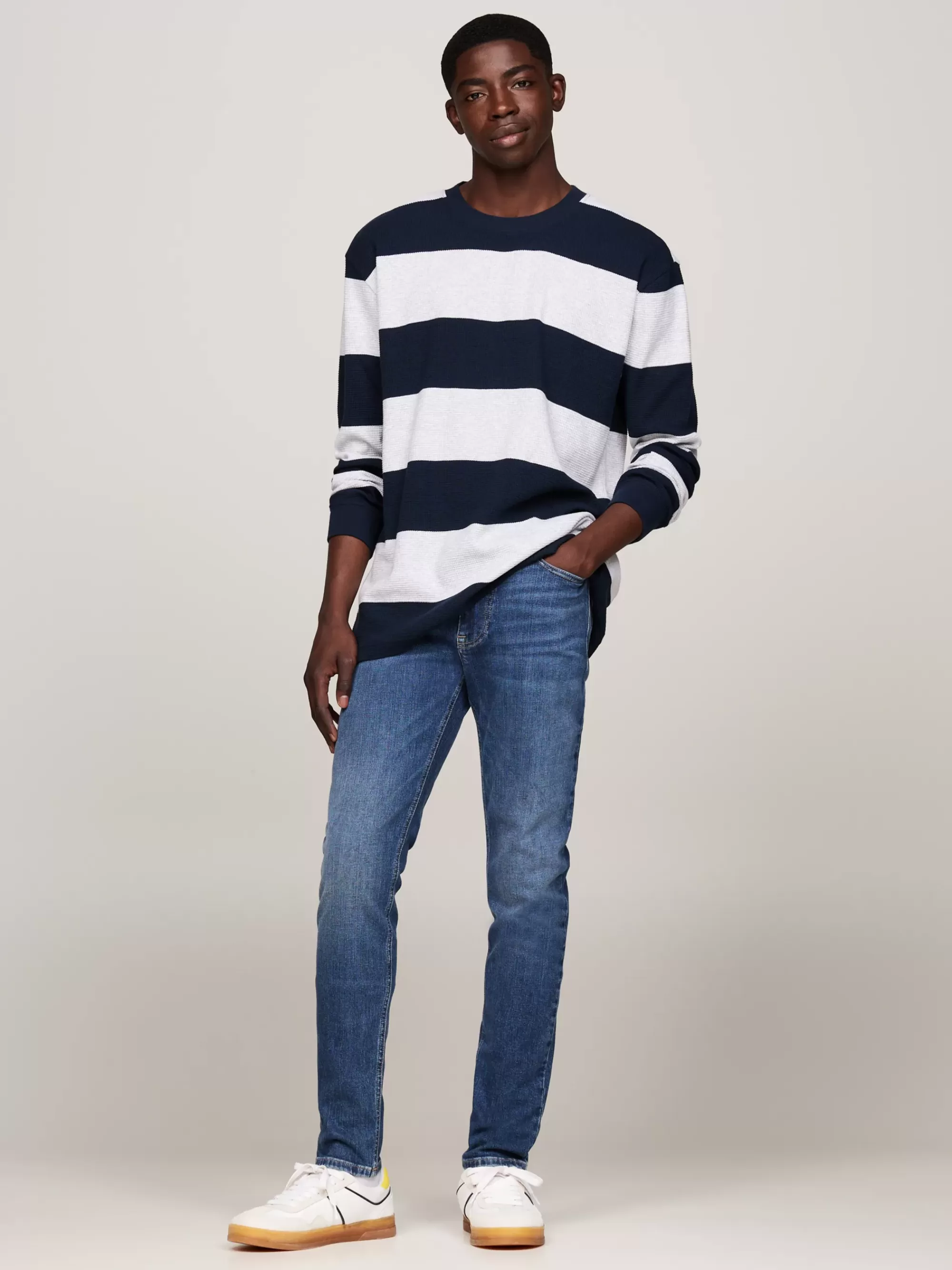 Jeans*Tommy Hilfiger Simon Skinny Jeans Met Fading DENIM DARK