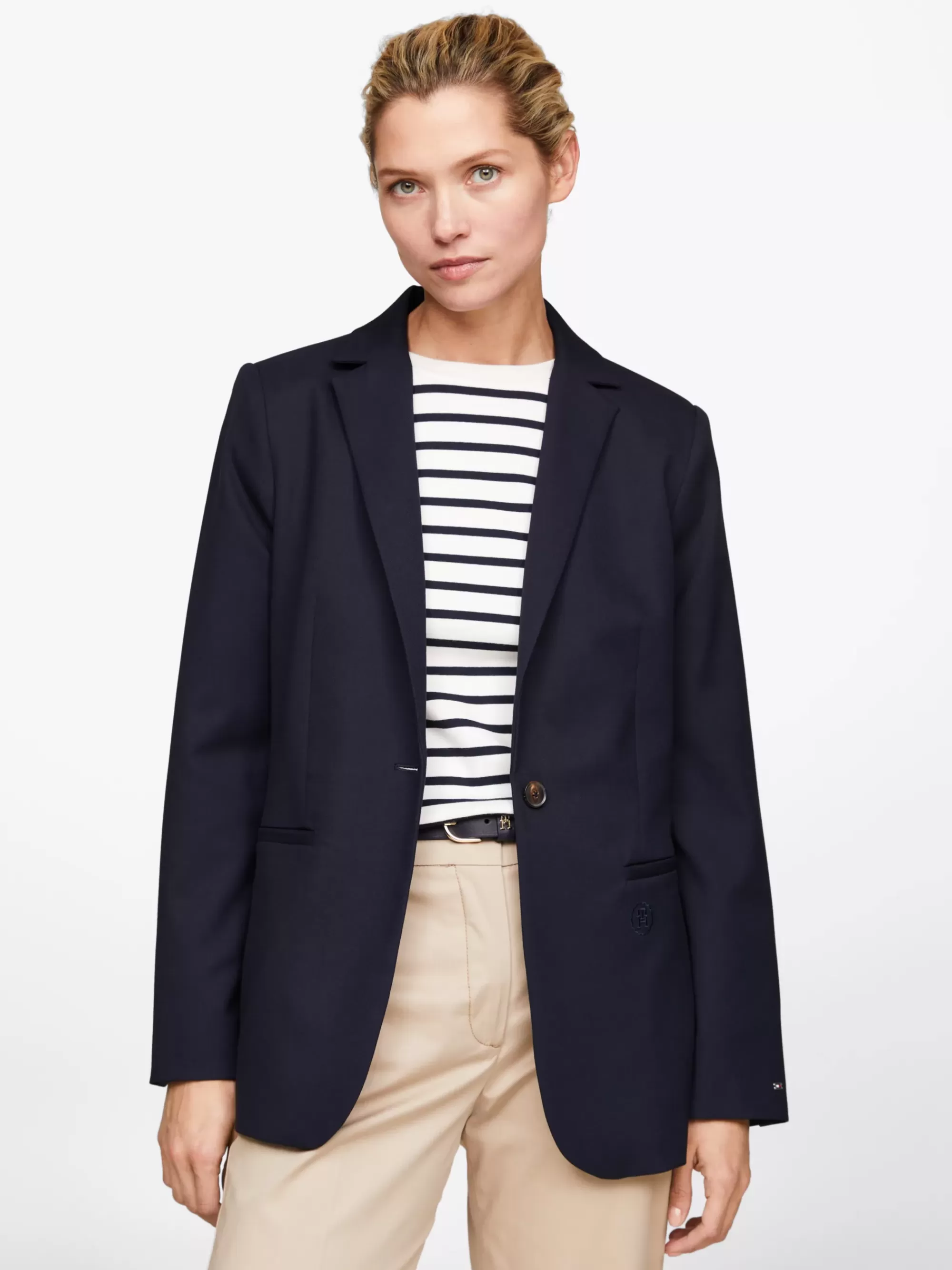 Co-Ords | Blazers*Tommy Hilfiger Single-breasted Regular Fit Blazer DESERT SKY