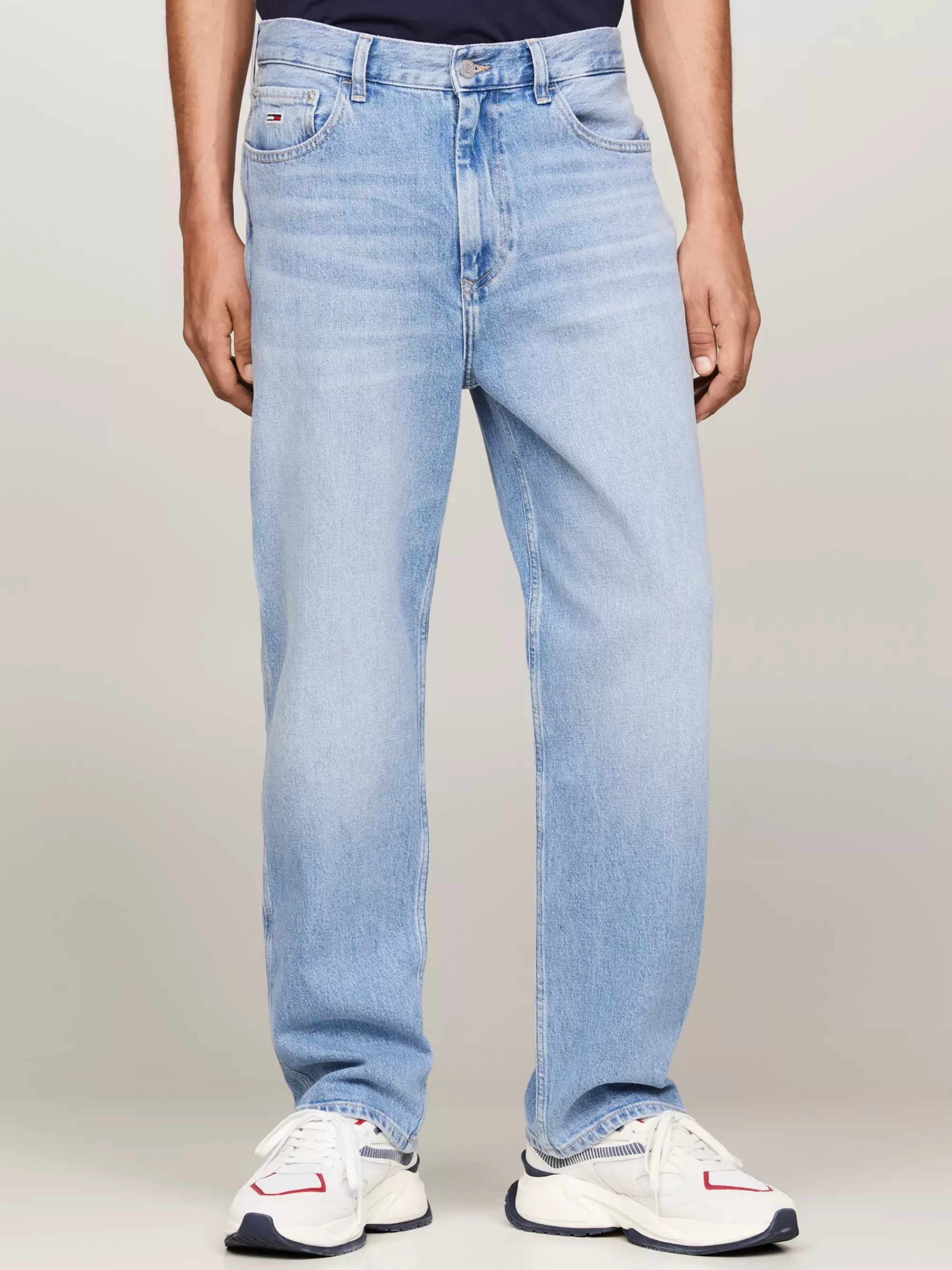 Jeans*Tommy Hilfiger Skate Carpenter Jeans Met Fading DENIM LIGHT