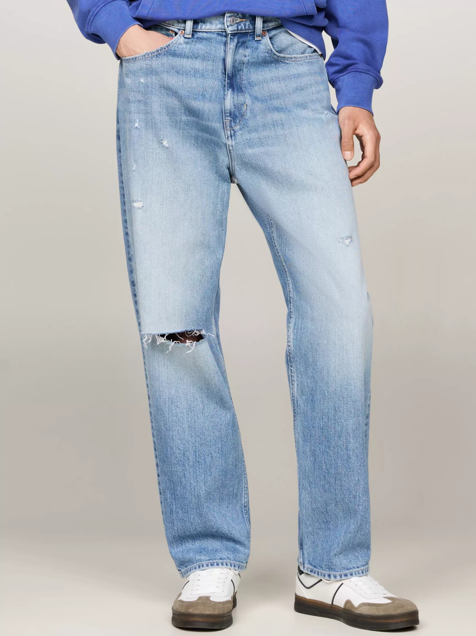 Jeans*Tommy Hilfiger Skate Jeans Met Distressing DENIM MEDIUM