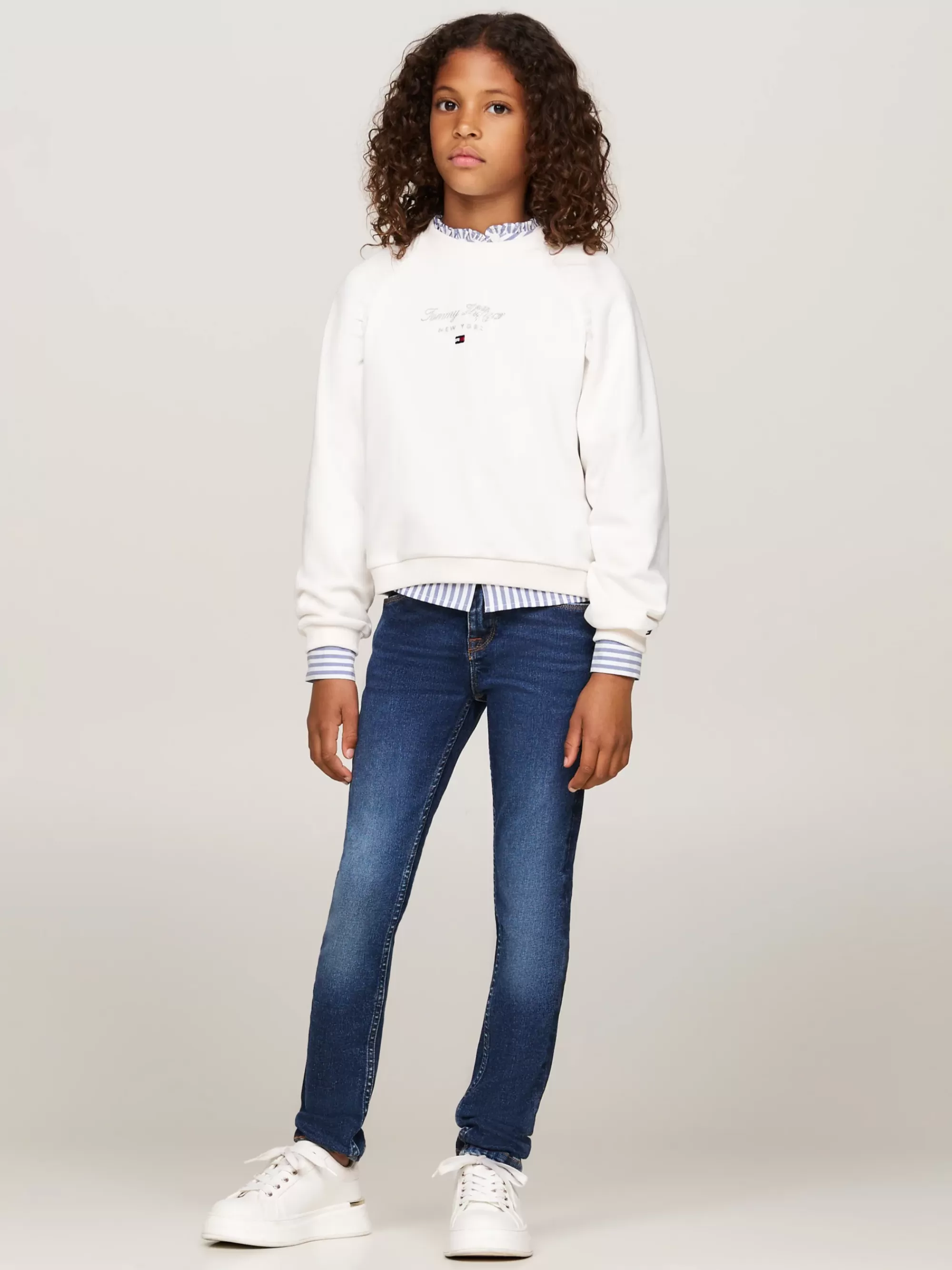 Jeans*Tommy Hilfiger Skinny Jeans Met Medium Wassing En Fading AUTHENTICSTRETCH