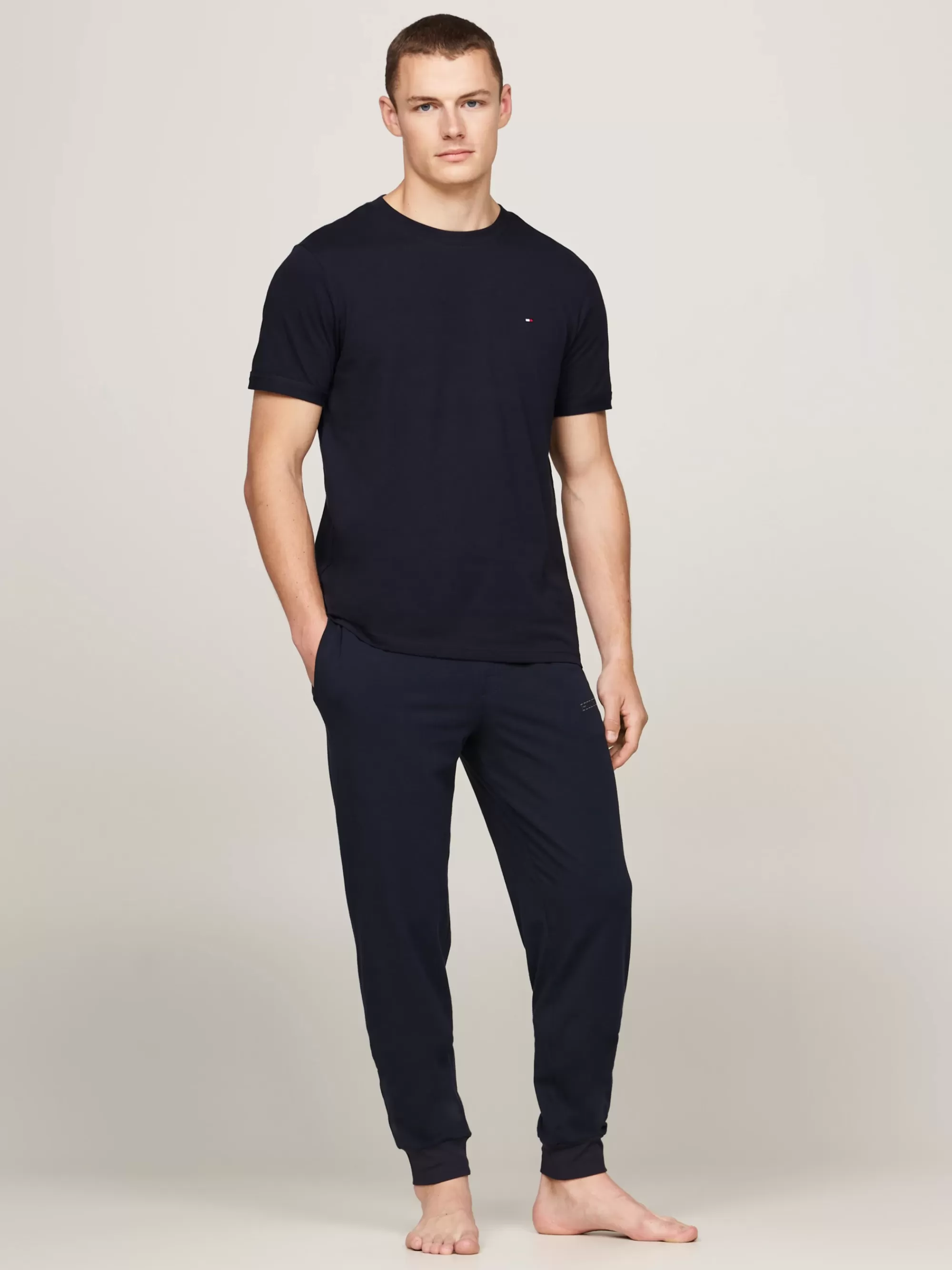 Loungewear*Tommy Hilfiger Slim Fit Lounge-T-shirt DESERT SKY