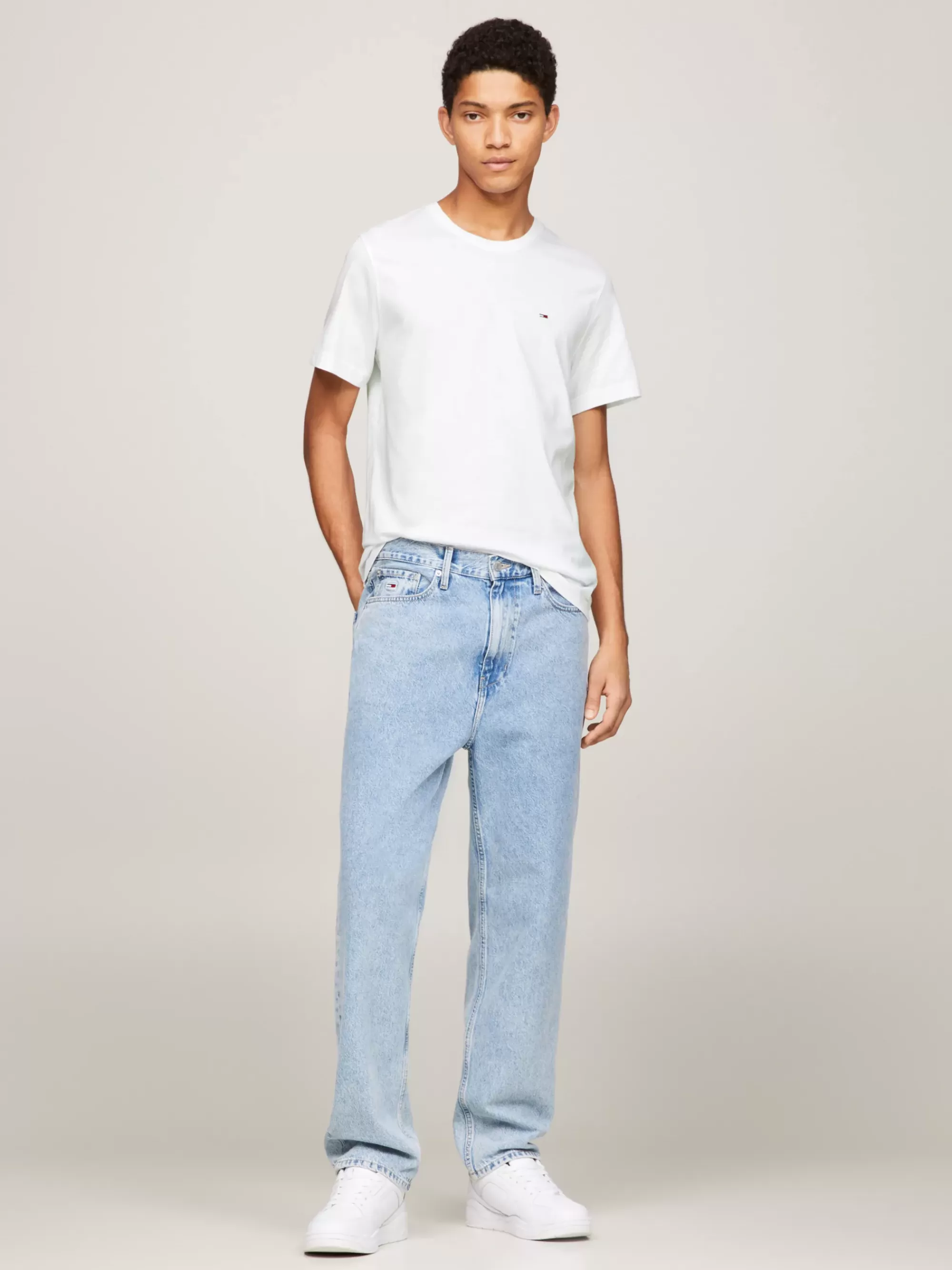 T-Shirts*Tommy Hilfiger Slim Fit T-shirt CLASSIC WHITE