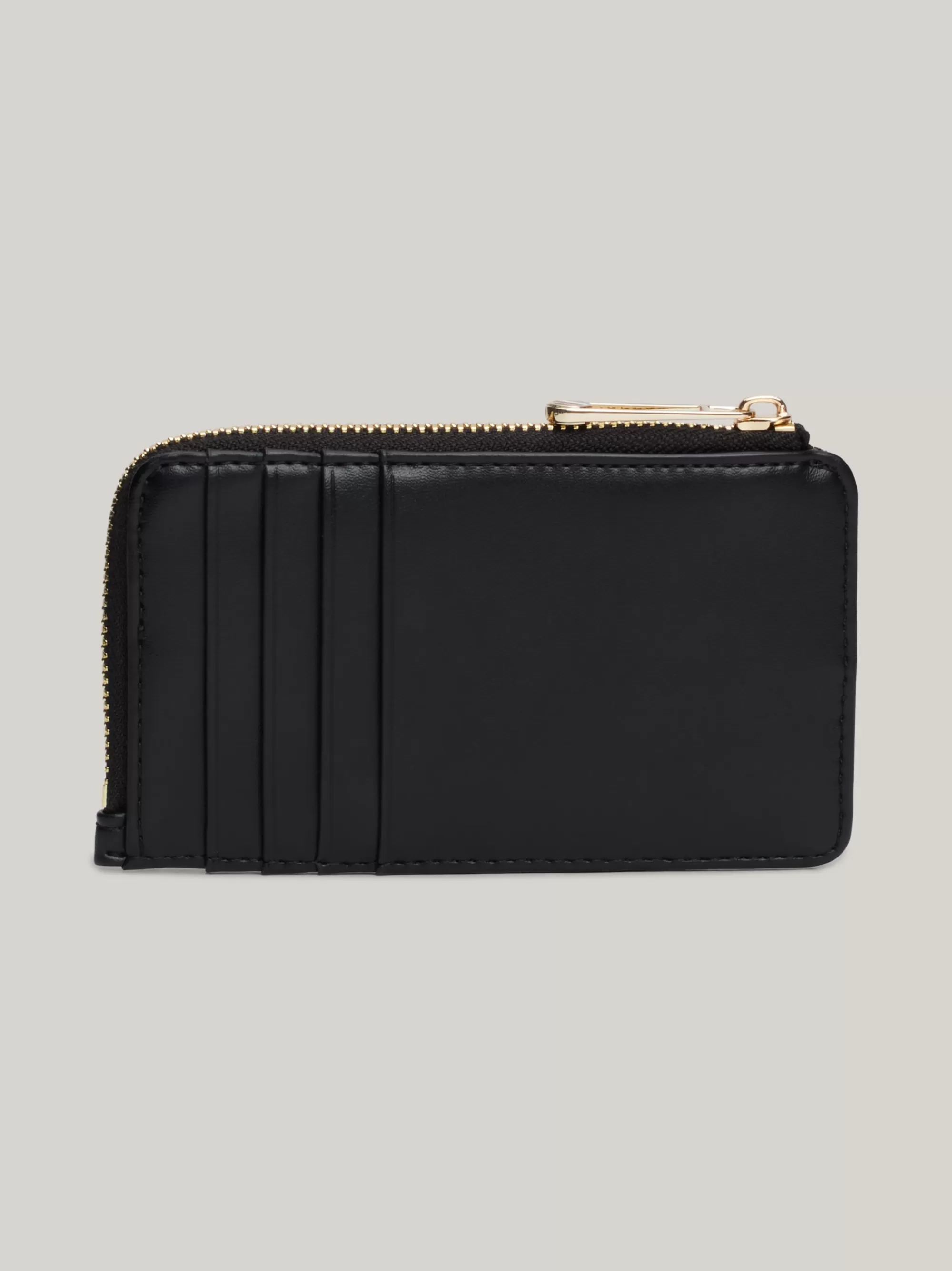 Portemonnees & Sleutelhangers*Tommy Hilfiger Slimline Portemonnee Met Monogramjacquard BLACK
