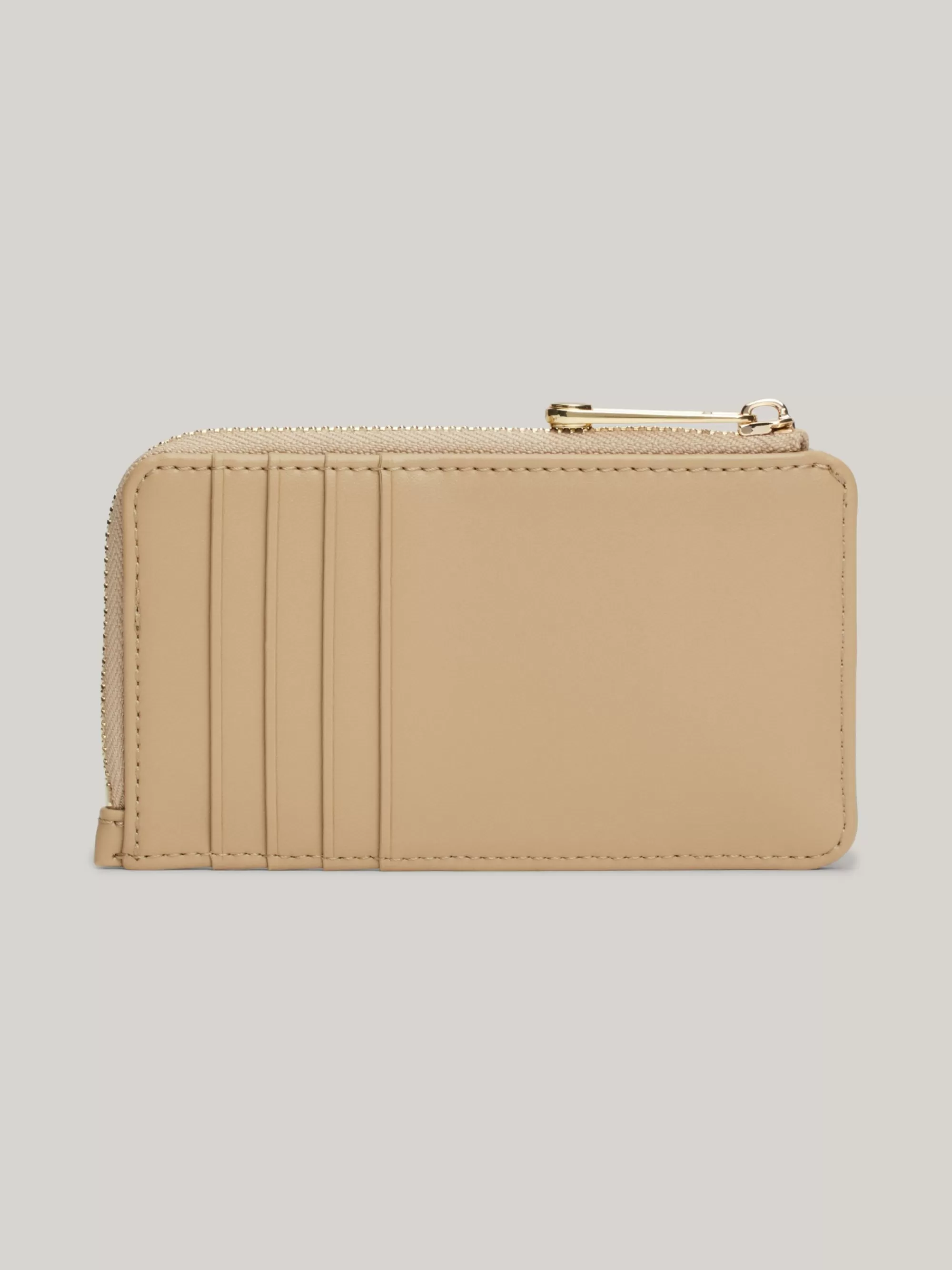 Portemonnees & Sleutelhangers*Tommy Hilfiger Slimline Portemonnee Met Monogramjacquard BEIGE