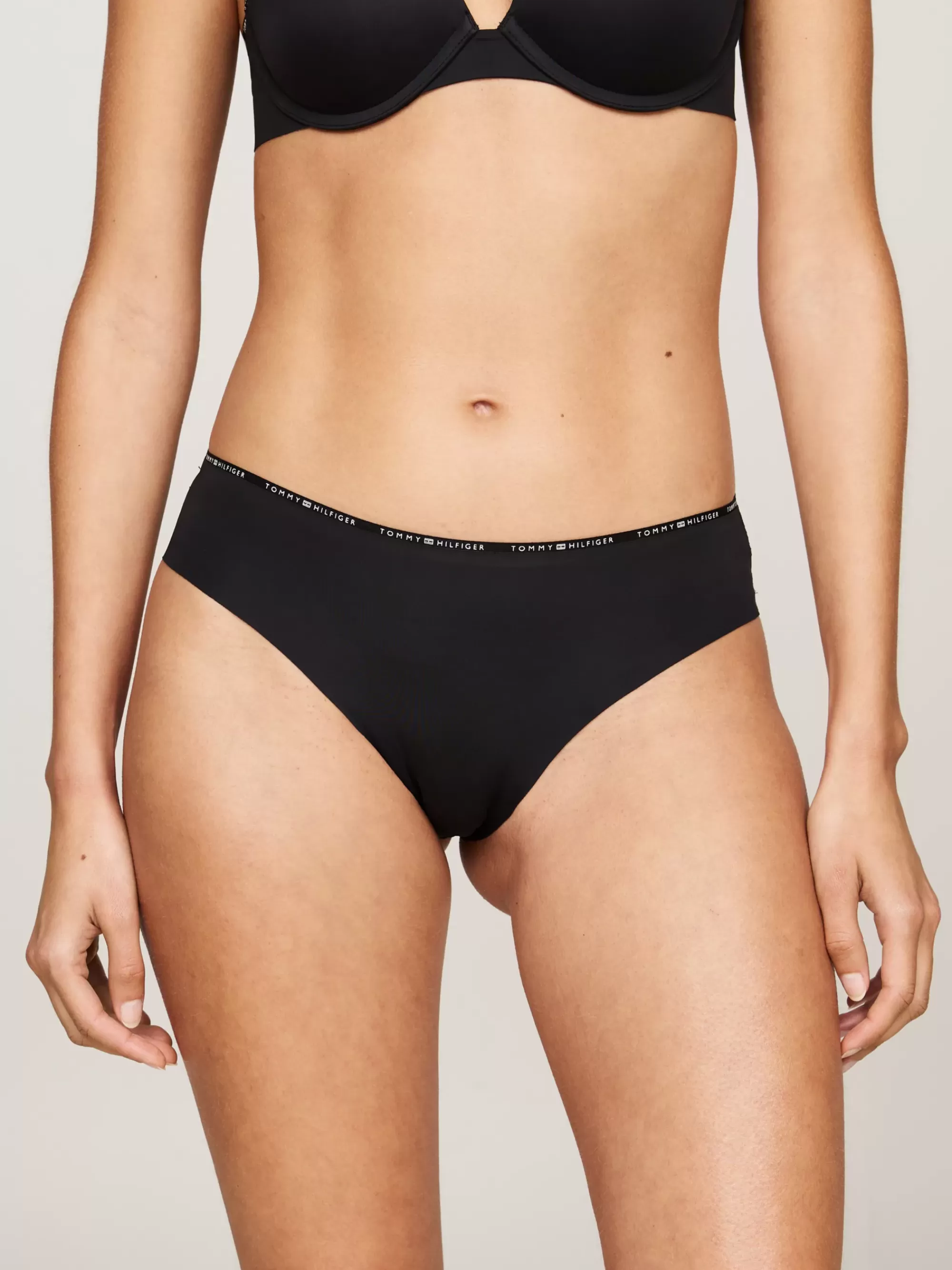 Slips | Lingerie*Tommy Hilfiger Slip Met Ton-sur-ton Logo BLACK