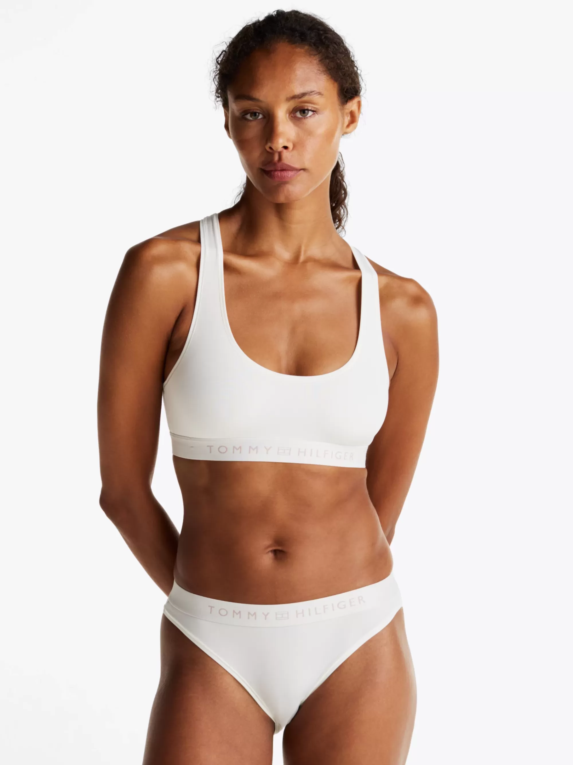 Slips | Lingerie*Tommy Hilfiger Slip Met Ton-sur-ton Logotailleband IVORY