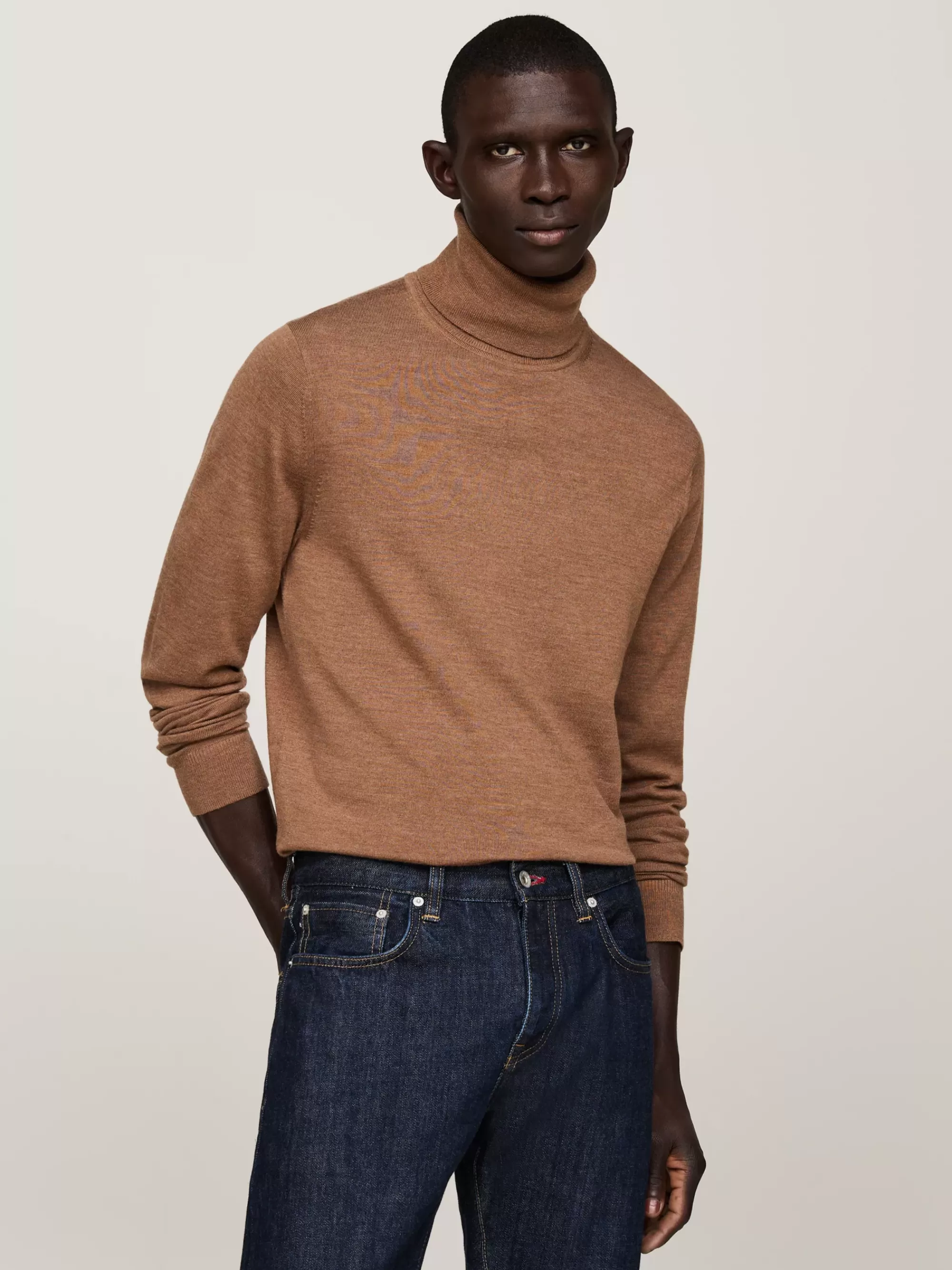 Coltruien | Truien*Tommy Hilfiger Smart-casual Trui Met Col HICKORY