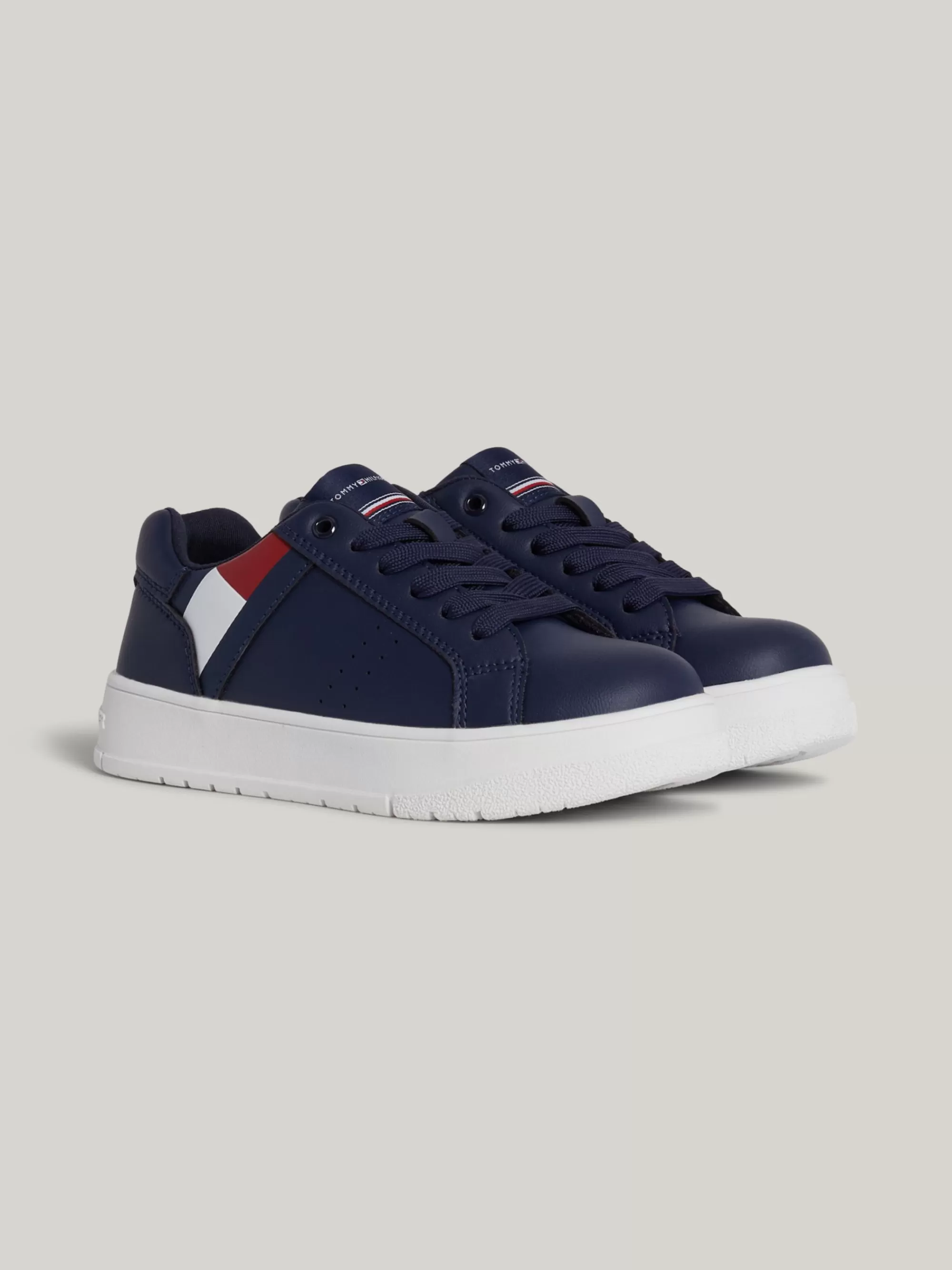 Schoenen & Accessoires*Tommy Hilfiger Sneaker Met Chunky Zool En Vlag BLUE