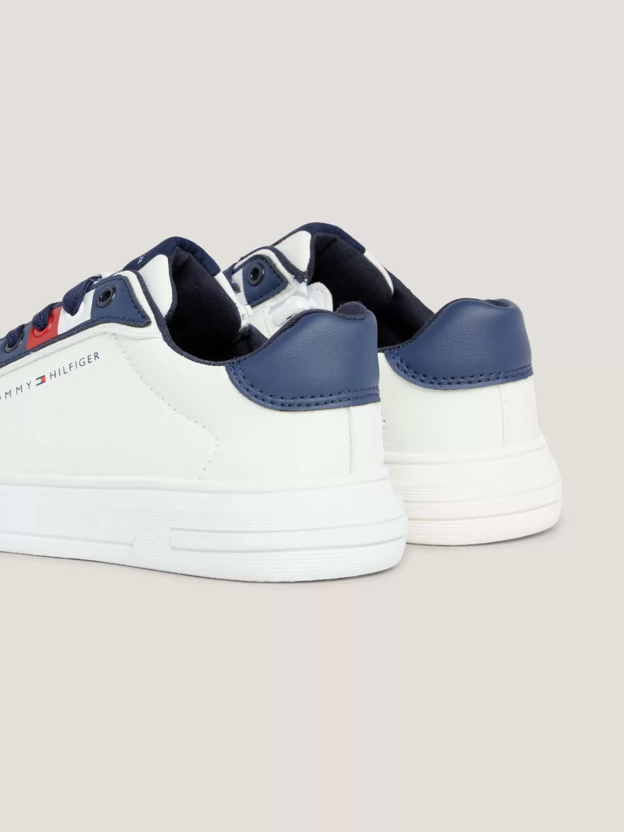 Schoenen & Accessoires*Tommy Hilfiger Sneaker Met Colour-blocking OFF WHITE/BLUE