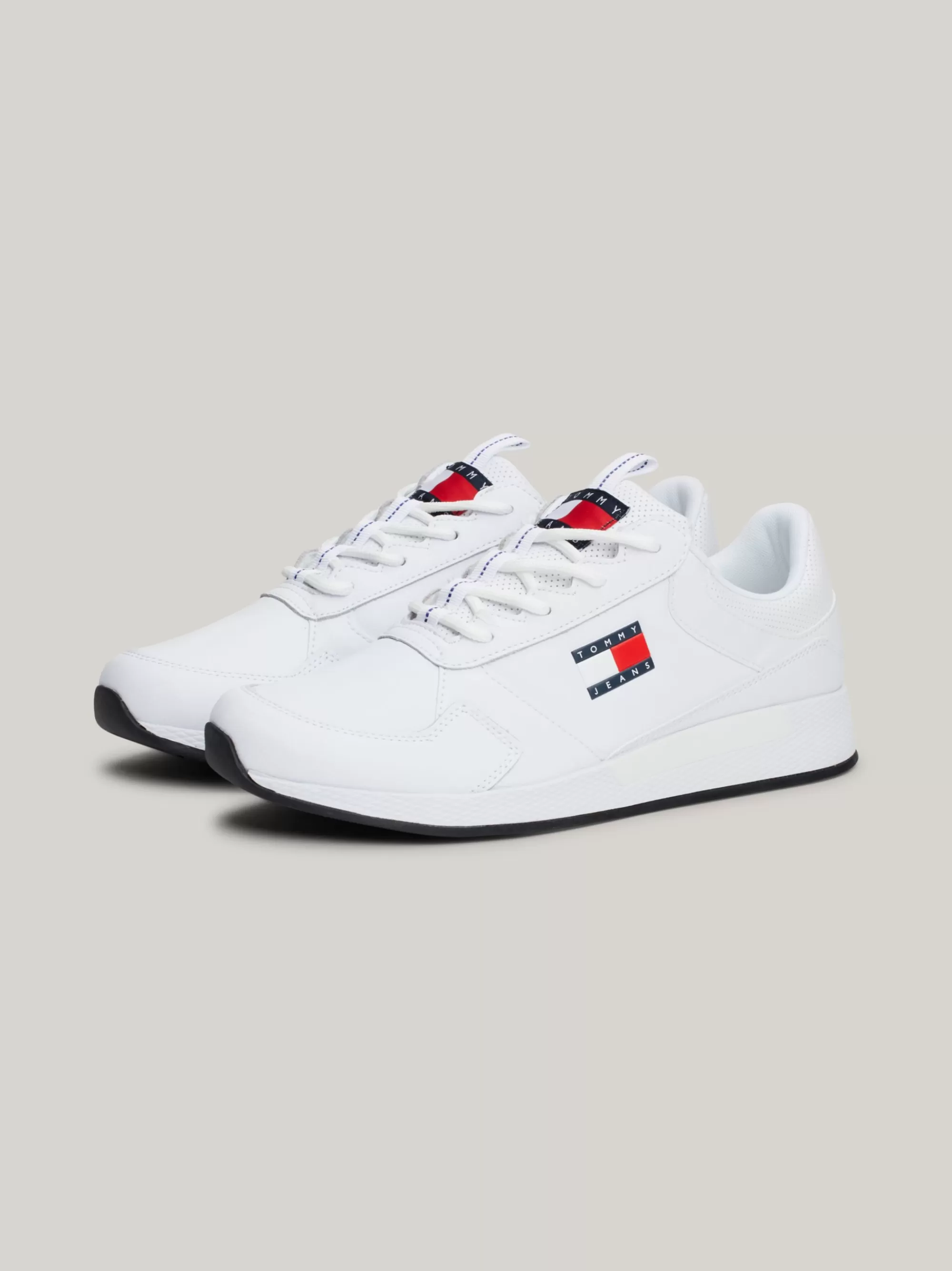 White Trainers | Sneakers*Tommy Hilfiger Sneaker Met Logo WHITE