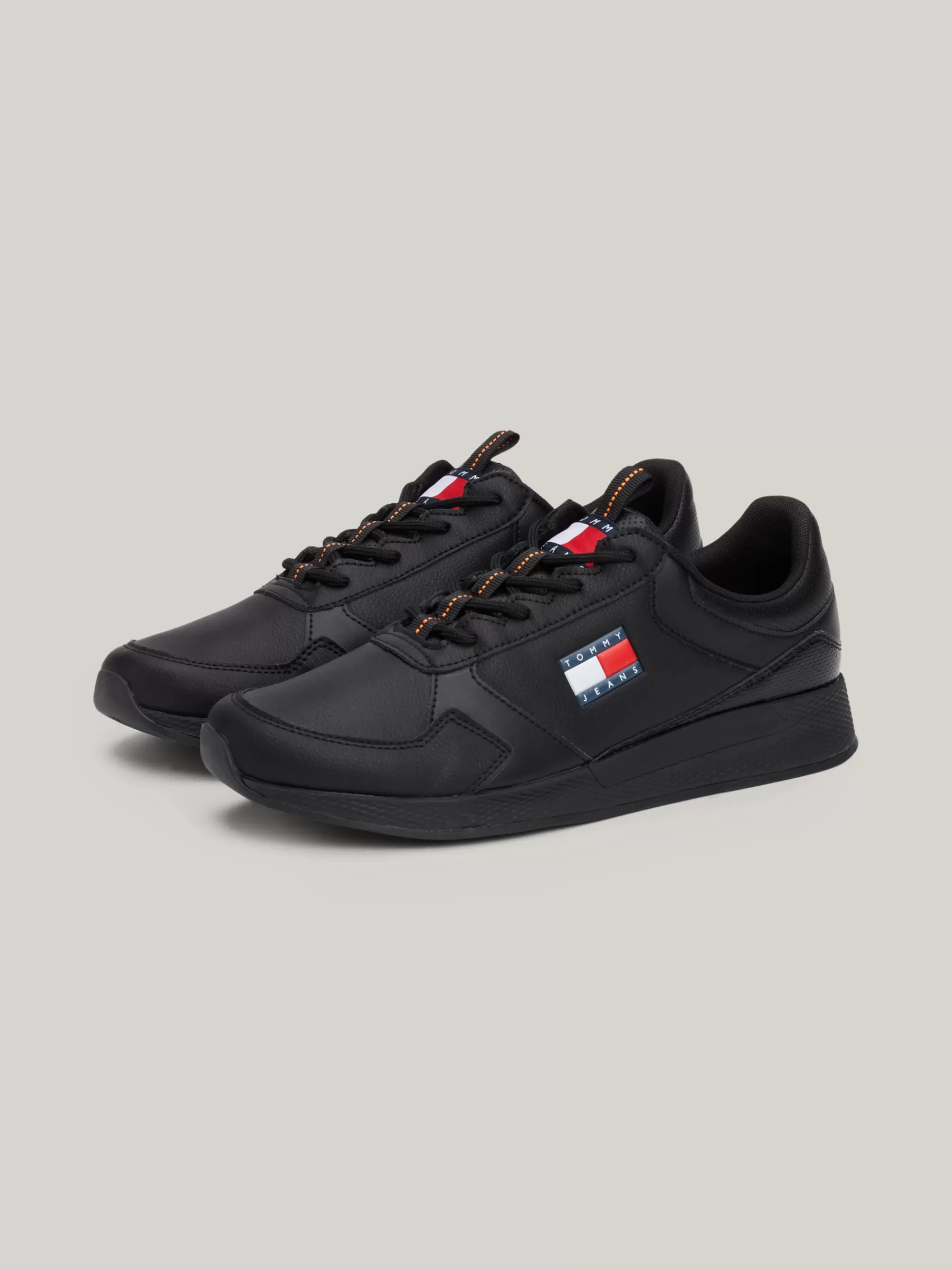 Sneakers*Tommy Hilfiger Sneaker Met Logo BLACK