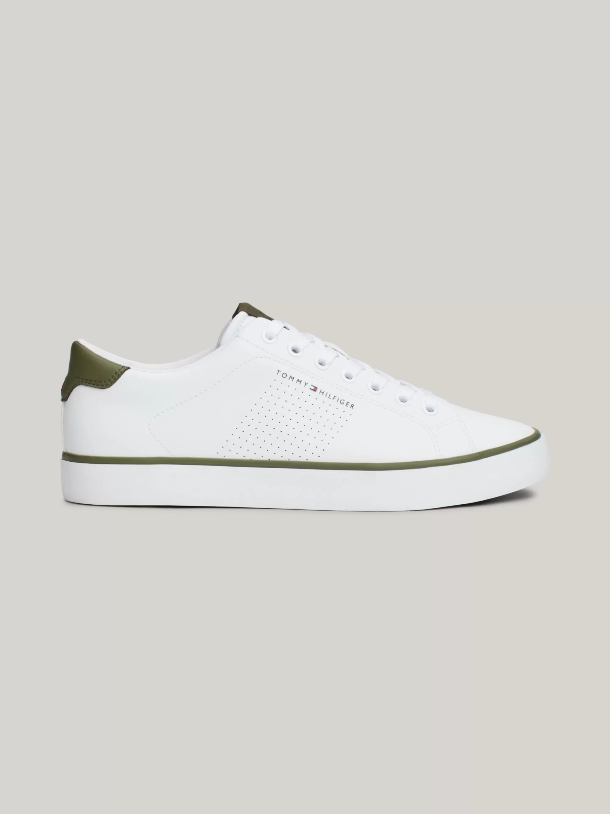 White Trainers | Sneakers*Tommy Hilfiger Sneaker Met Logo En Ventilatiedetail WHITE