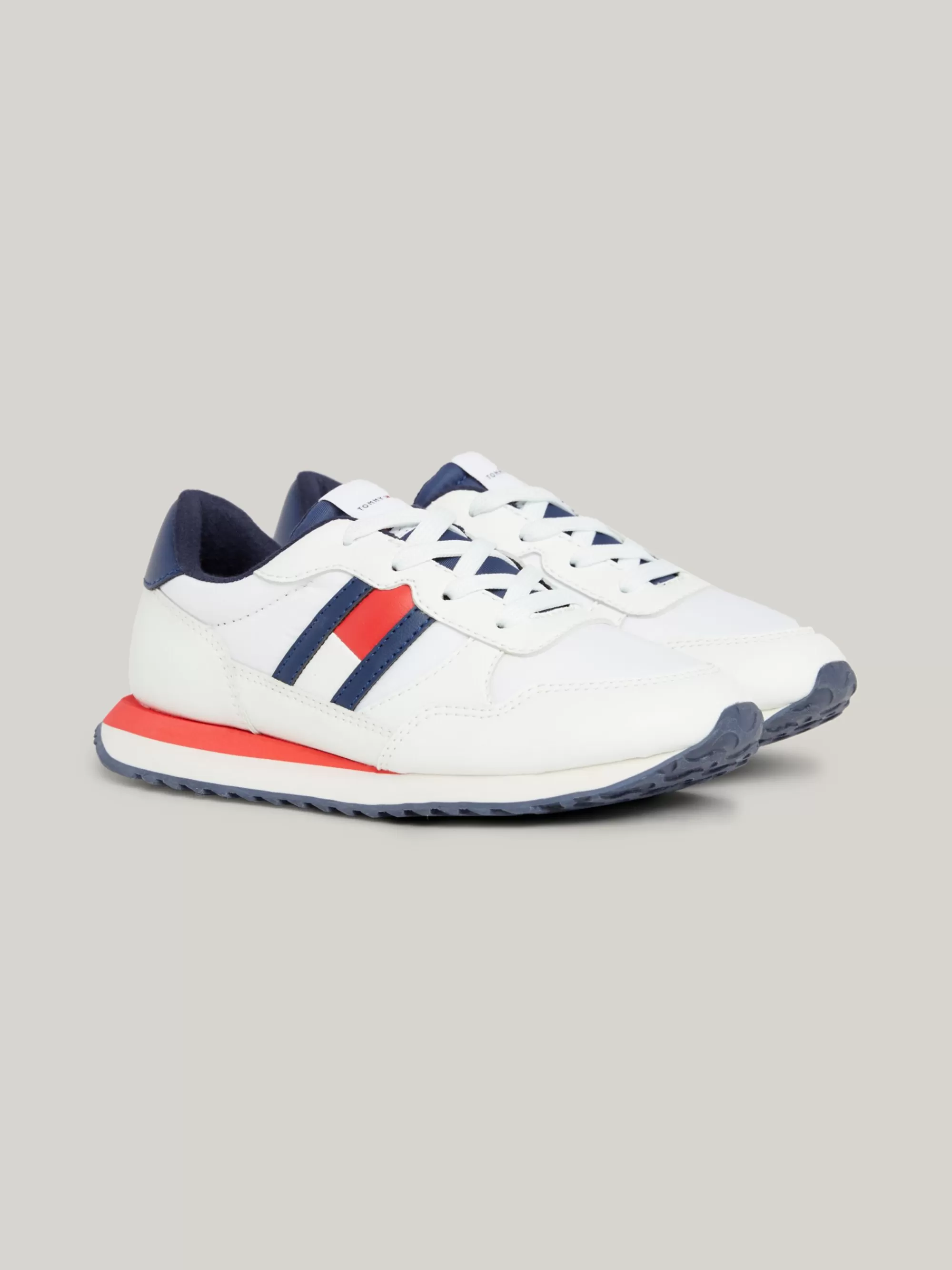Schoenen & Accessoires | Schoenen & Accessoires*Tommy Hilfiger Sneaker Met Signature-tussenzool En Vlag WHITE
