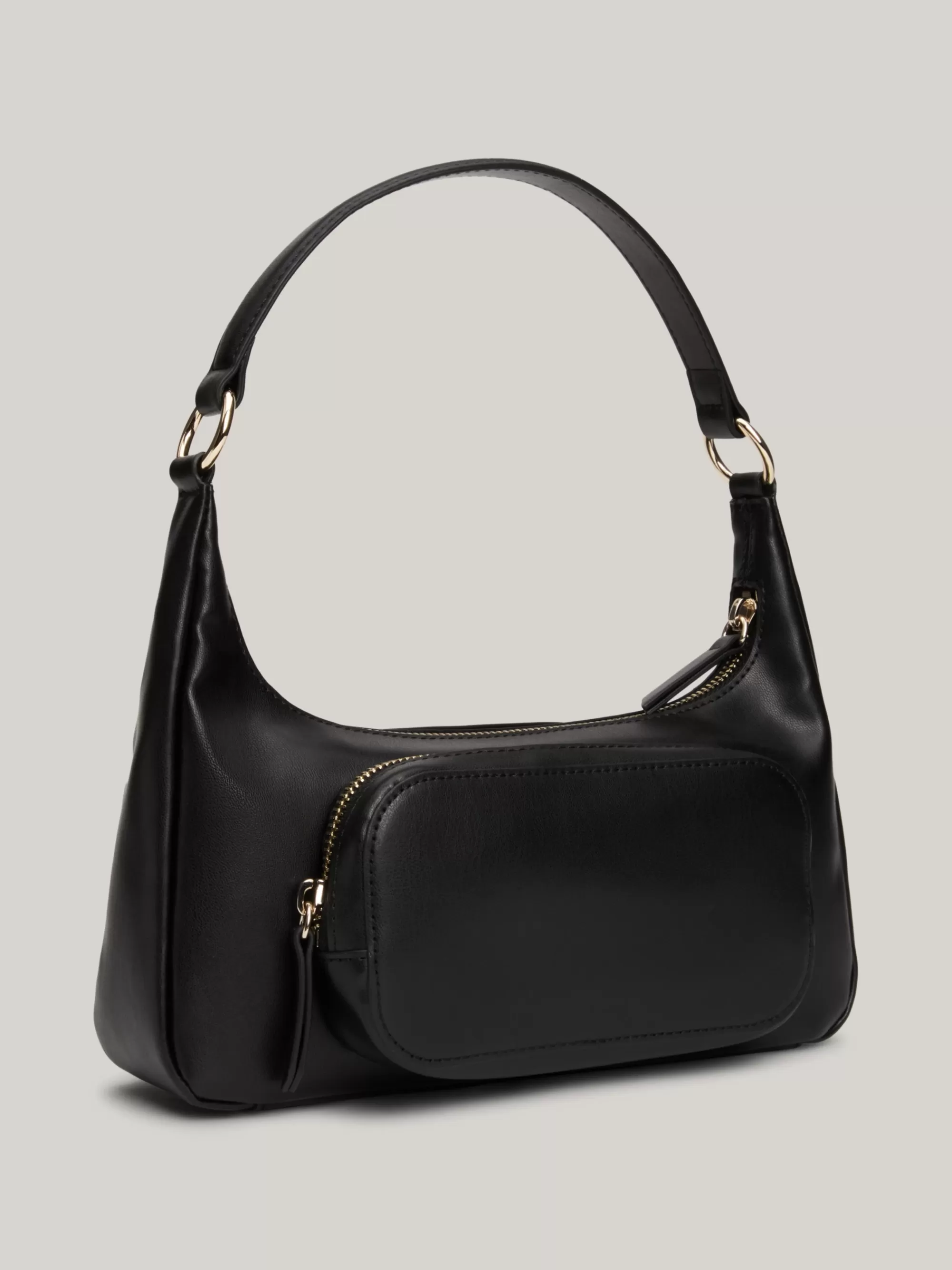 Schoudertassen*Tommy Hilfiger Soft Schoudertas Met TH-monogram BLACK