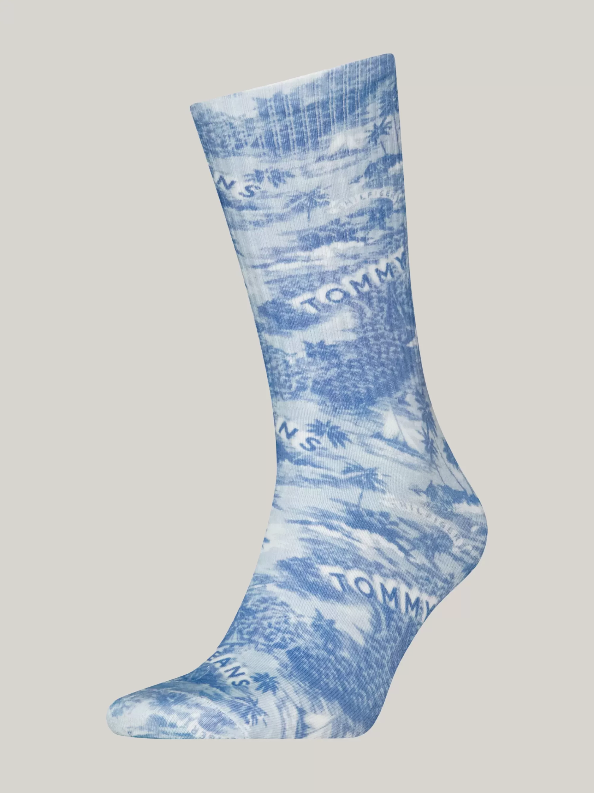 Sokken & Panty's*Tommy Hilfiger Sokken Met Hawaïprint CASHMERE BLUE