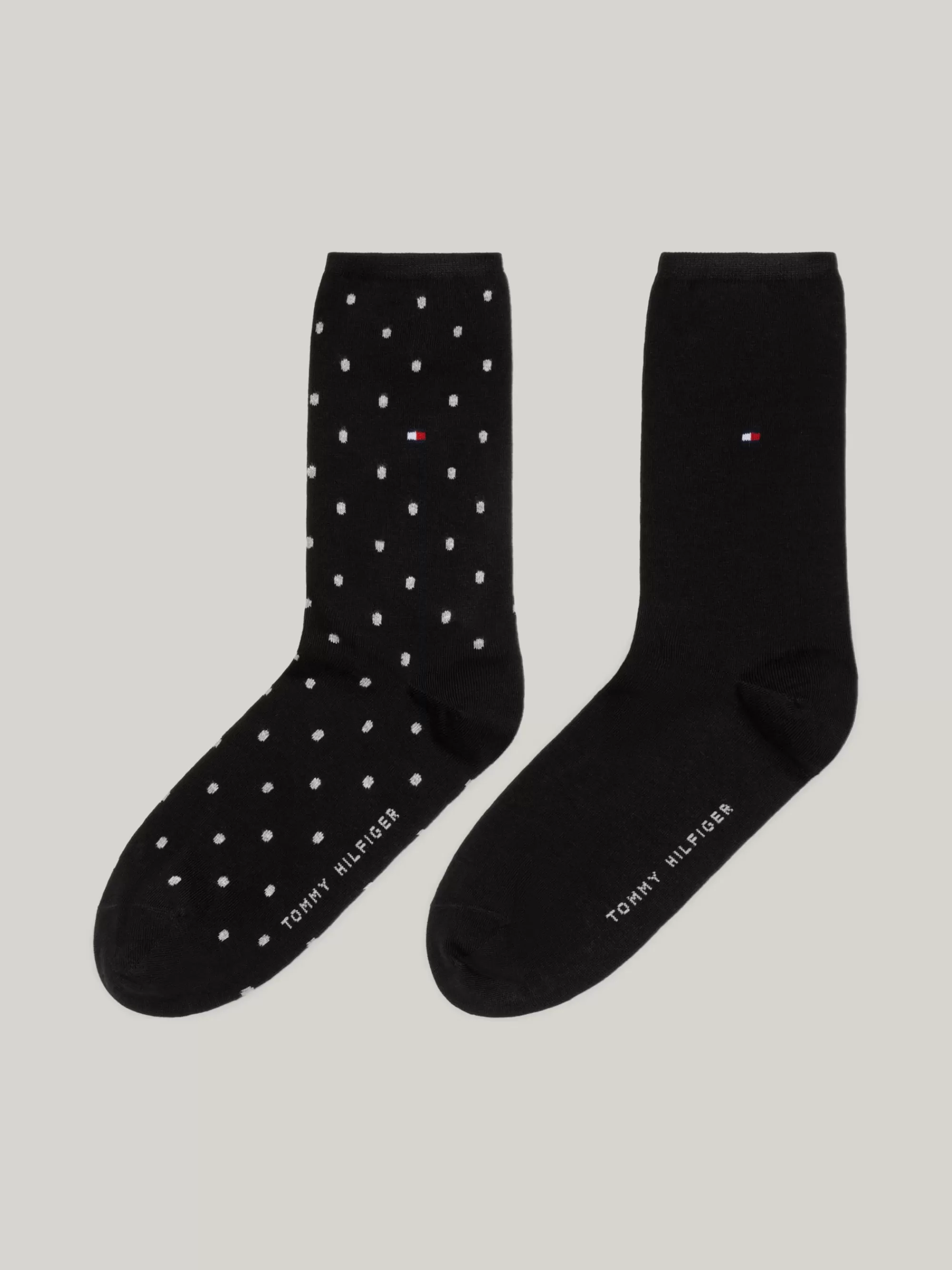 Sokken & Panty's*Tommy Hilfiger Sokken Met Metallic Stippen BLACK