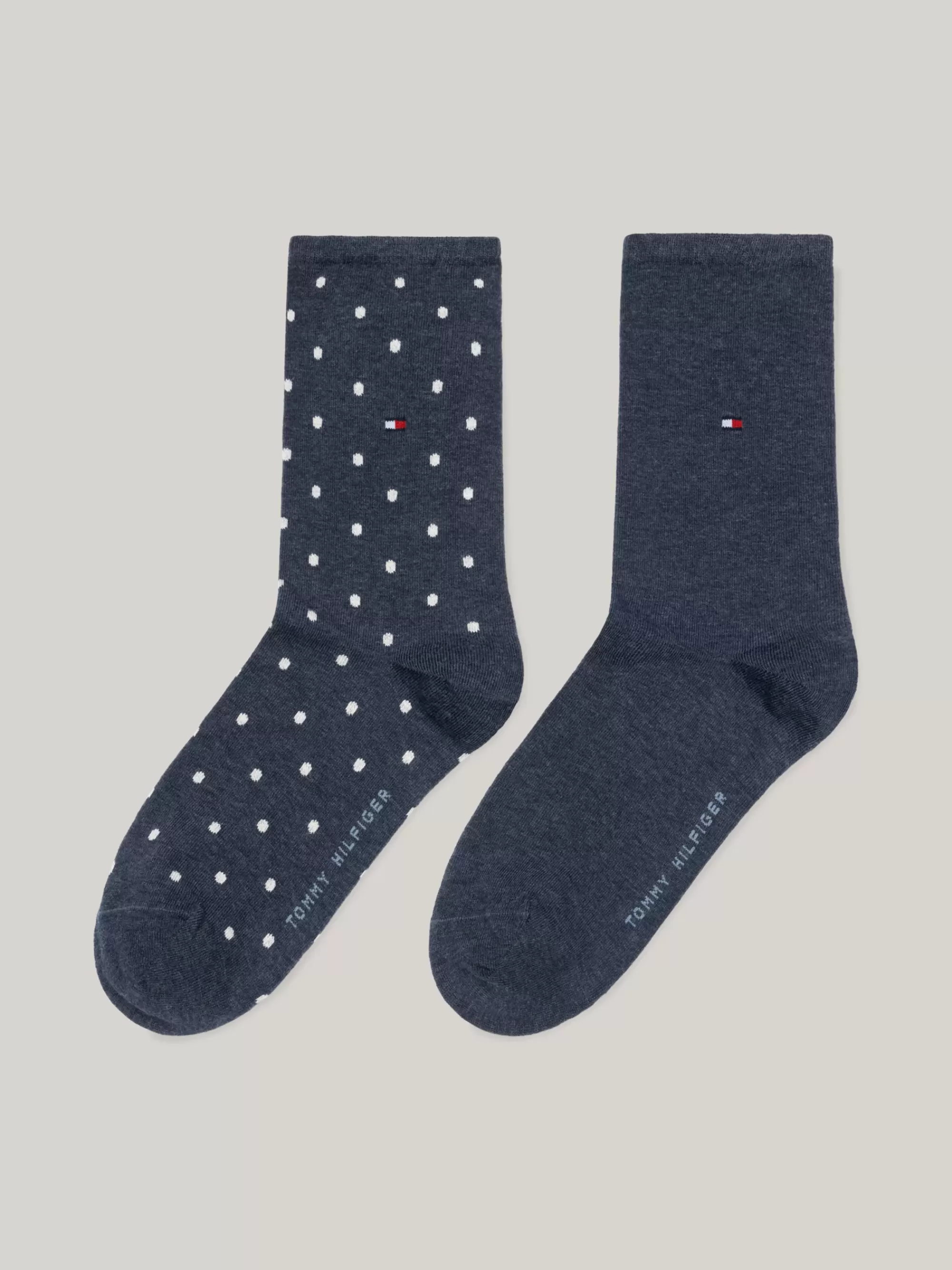 Sokken & Panty's*Tommy Hilfiger Sokken Met Metallic Stippen JEANS