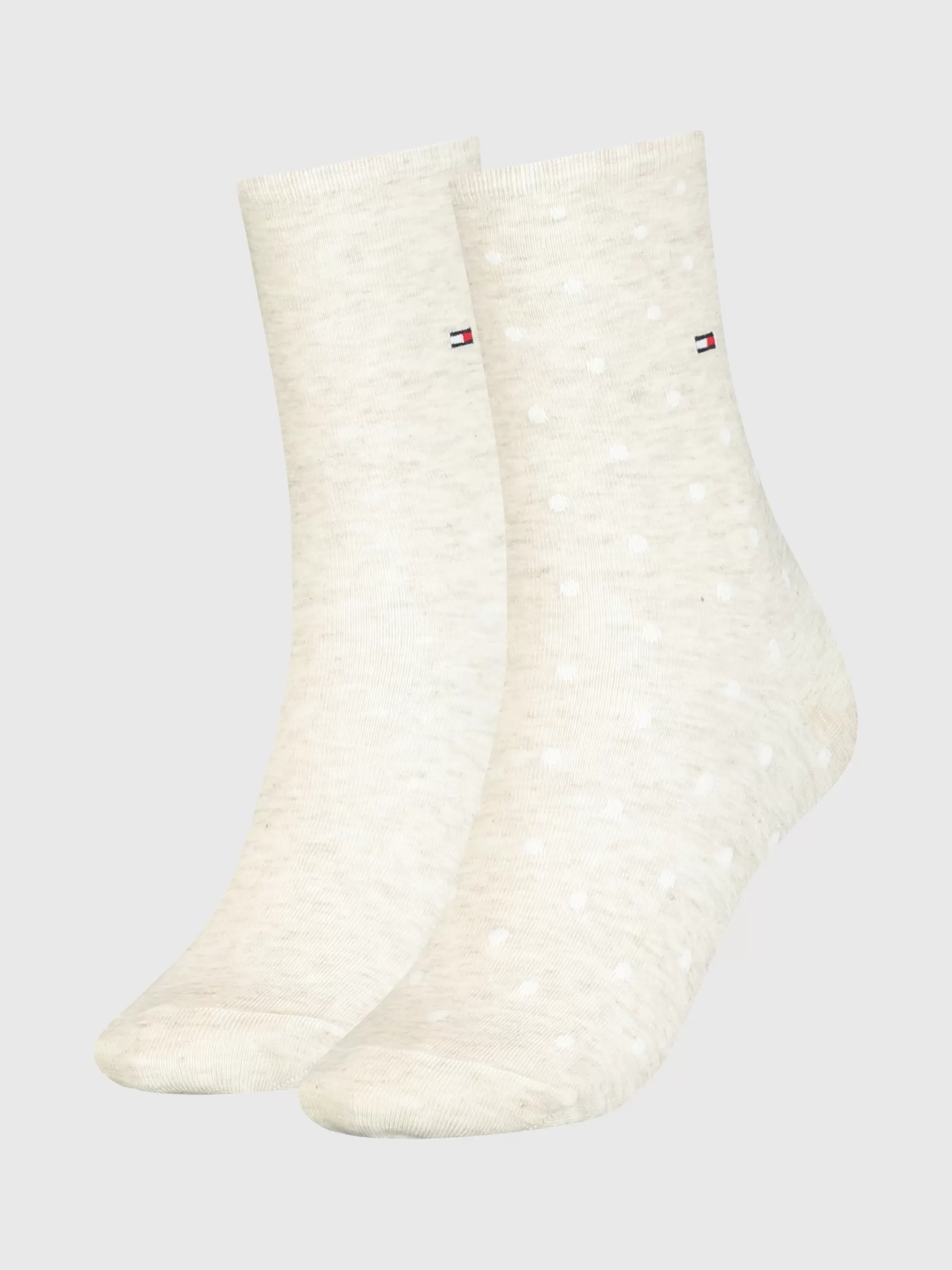 Sokken & Panty's*Tommy Hilfiger Sokken Met Metallic Stippen LIGHT BEIGE MELANGE