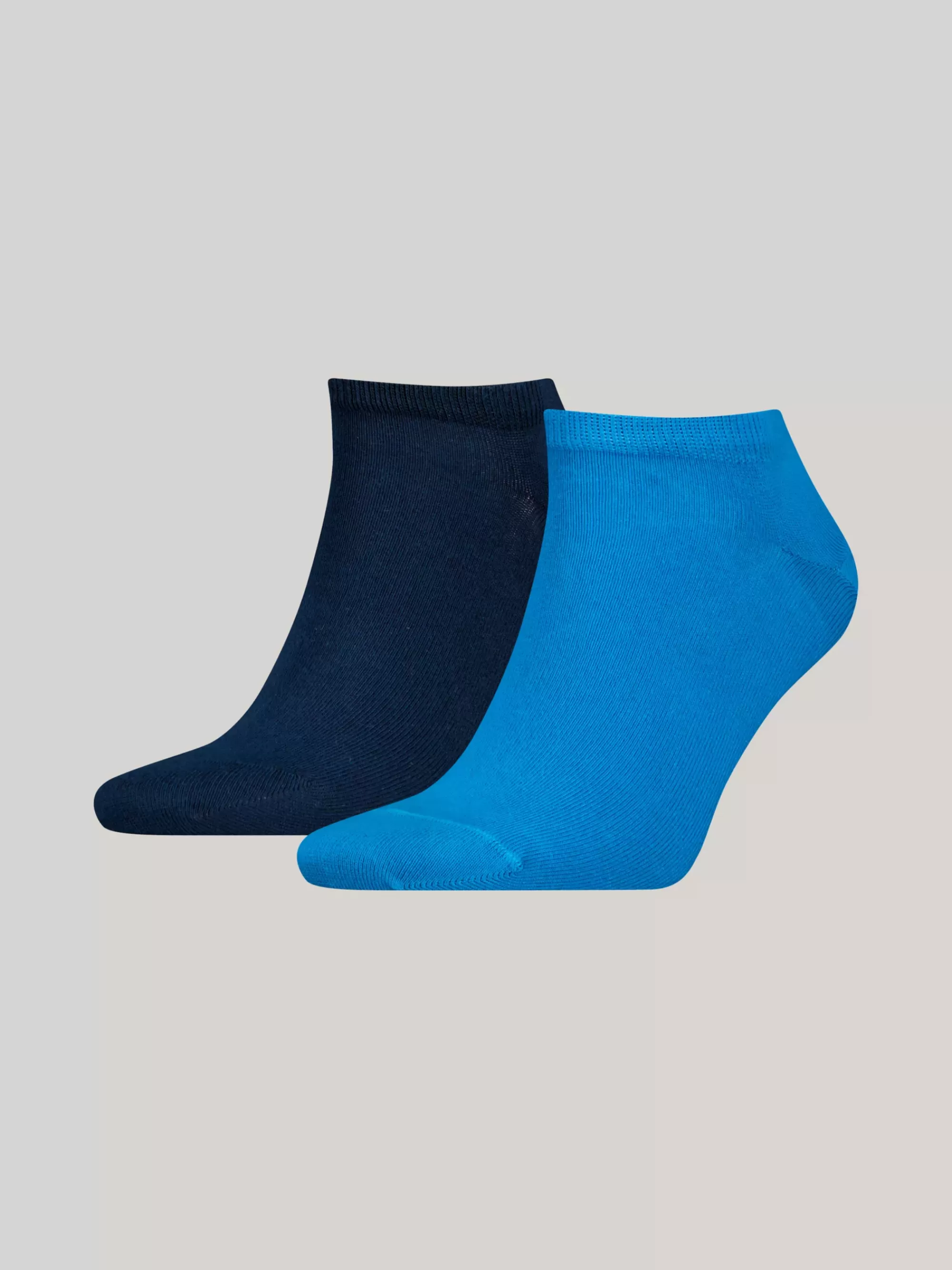 Sokken*Tommy Hilfiger Sokken Met Microstreep LIGHT MELANGE BLUE