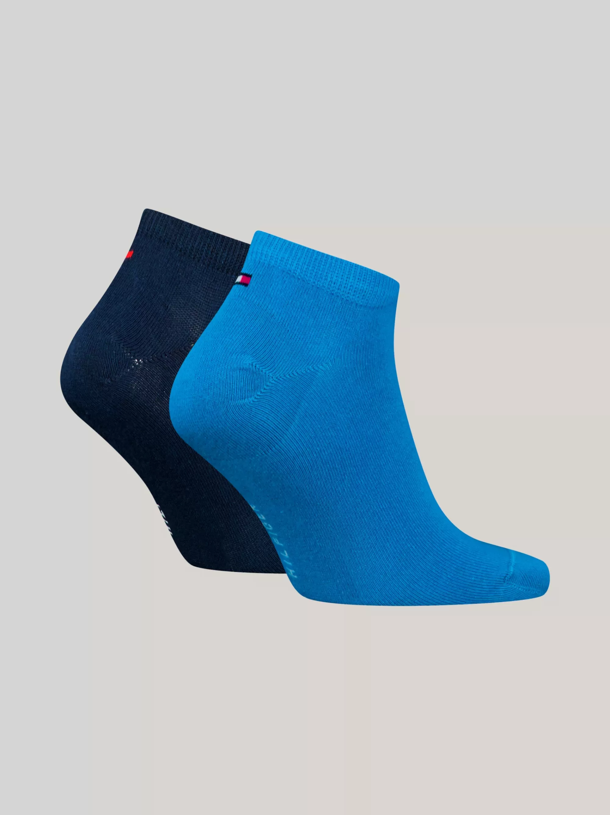 Sokken*Tommy Hilfiger Sokken Met Microstreep LIGHT MELANGE BLUE