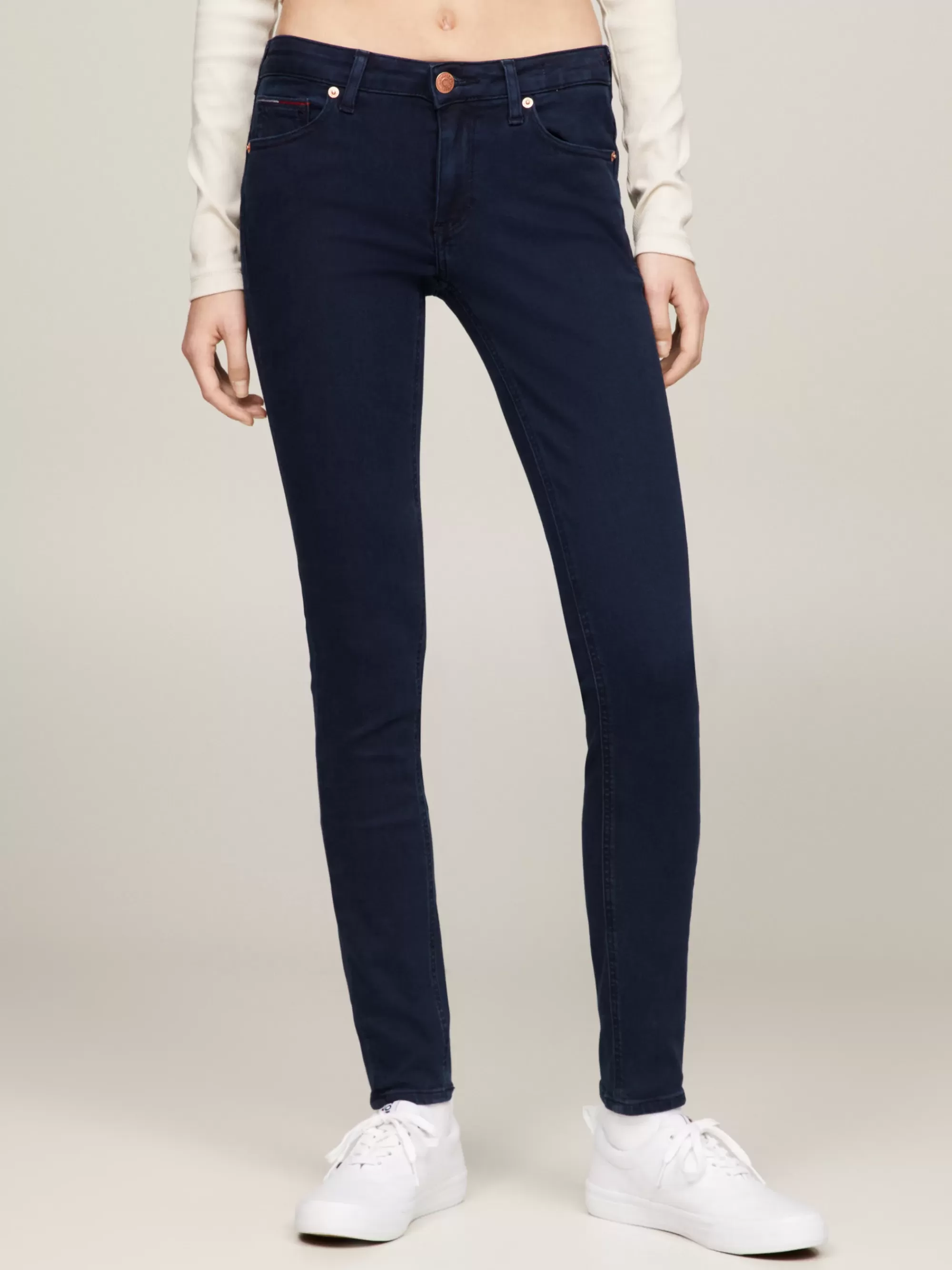 Jeans*Tommy Hilfiger Sophie Low Rise Skinny Jeans AVENUE DARK BLUE STRETCH