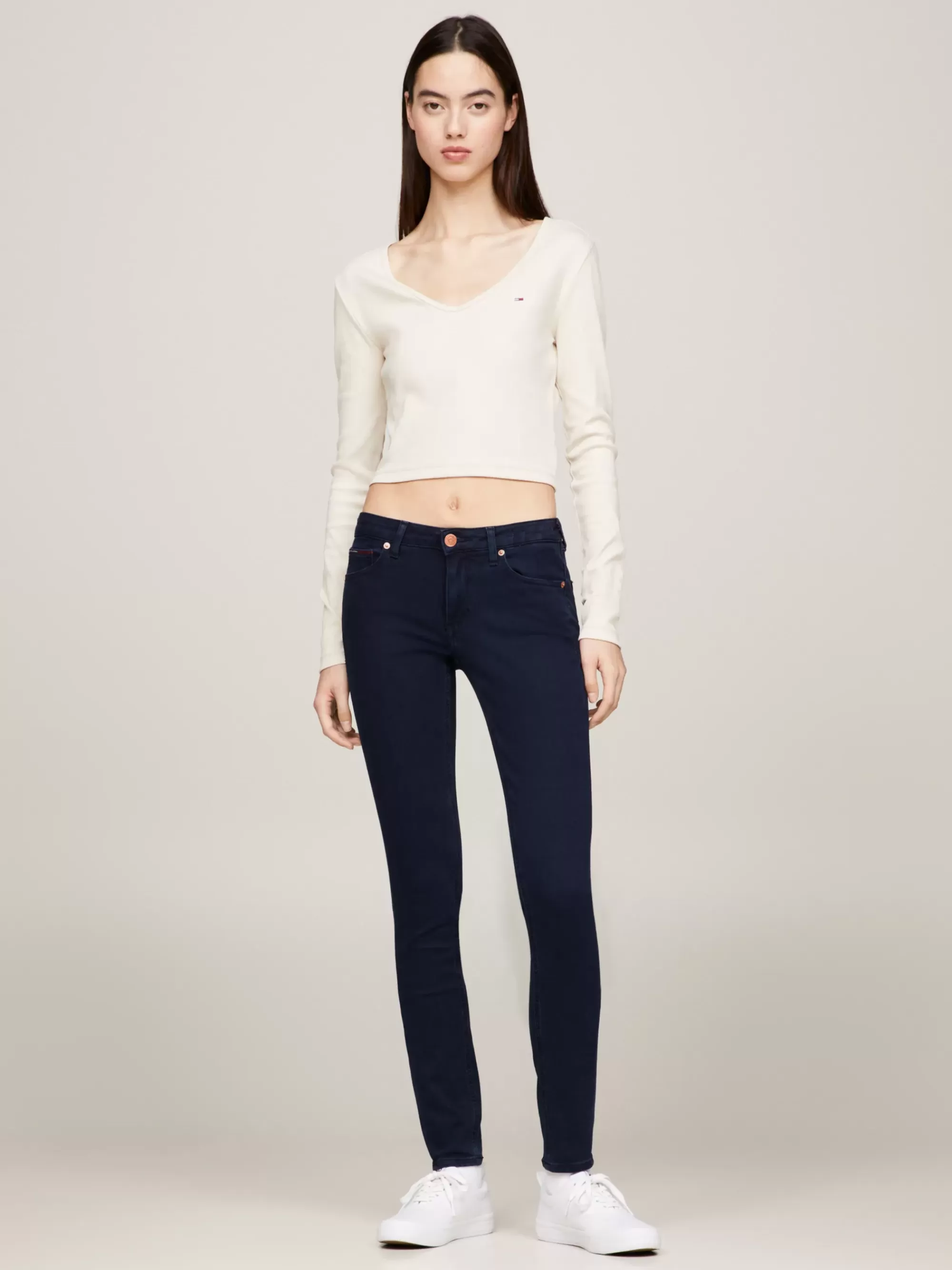 Jeans*Tommy Hilfiger Sophie Low Rise Skinny Jeans AVENUE DARK BLUE STRETCH