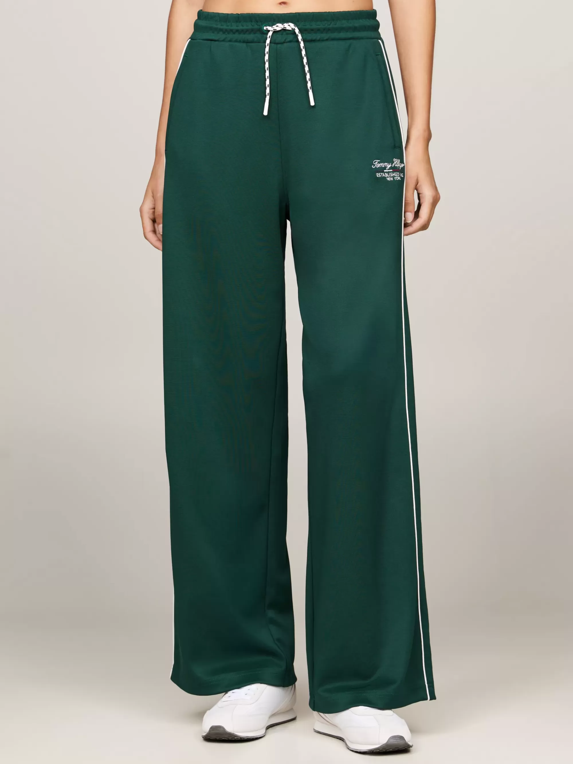 Tommy Hilfiger Sport | Broeken*Tommy Hilfiger Sport Relaxed Fit Jogger Met Wijde Fit ORNAMENTAL GREEN